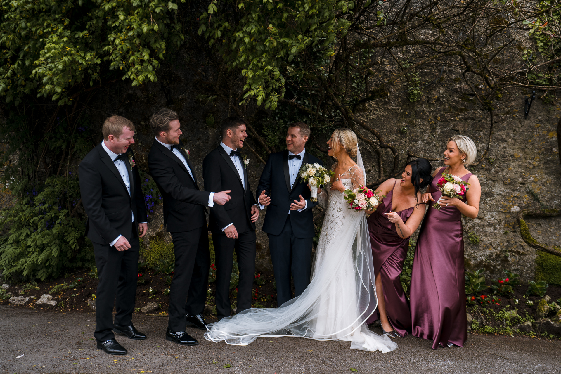 A group of people posing for a photo