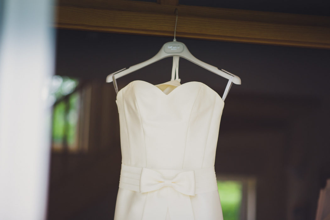 A white dress