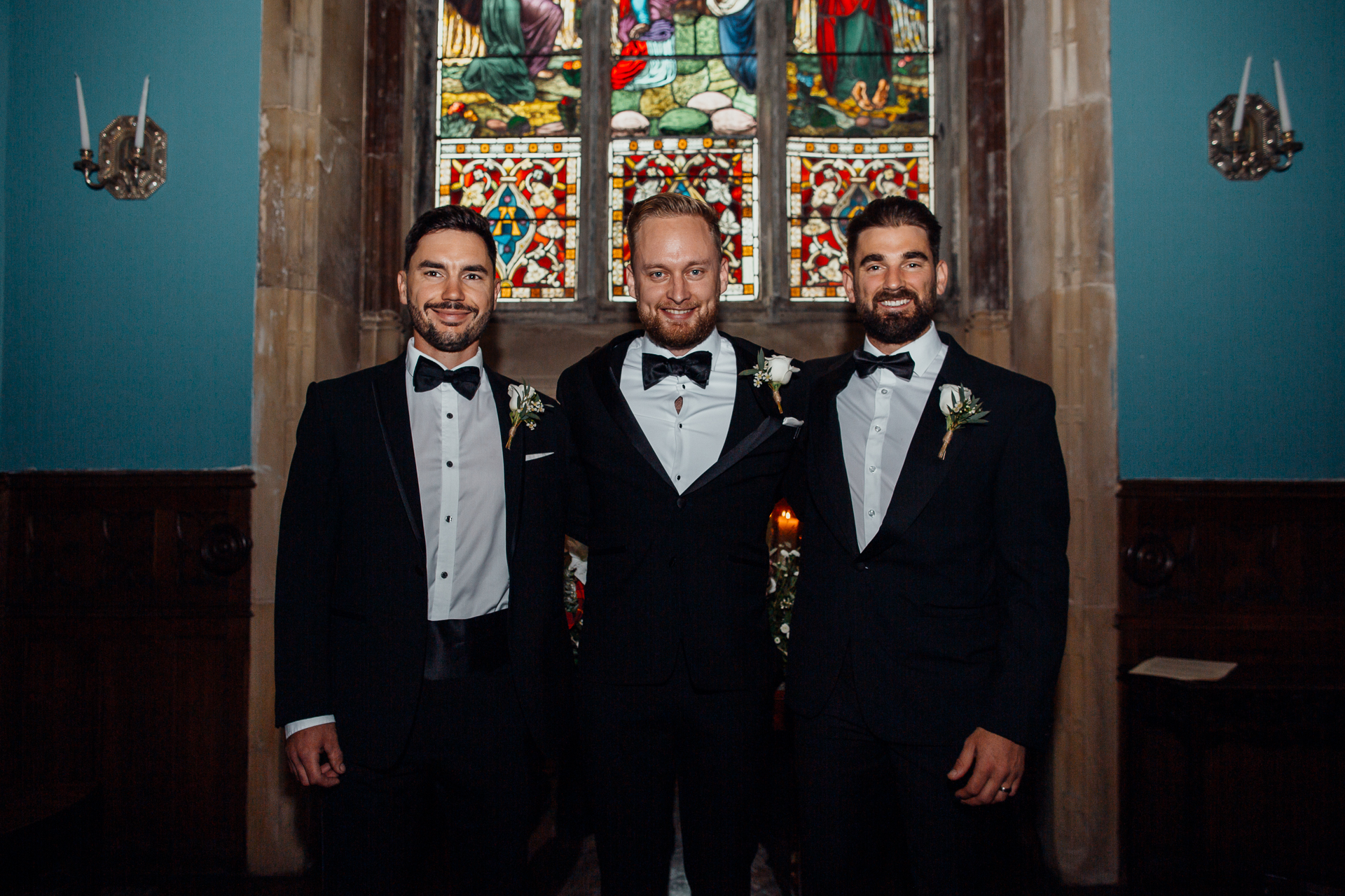 A group of men in suits