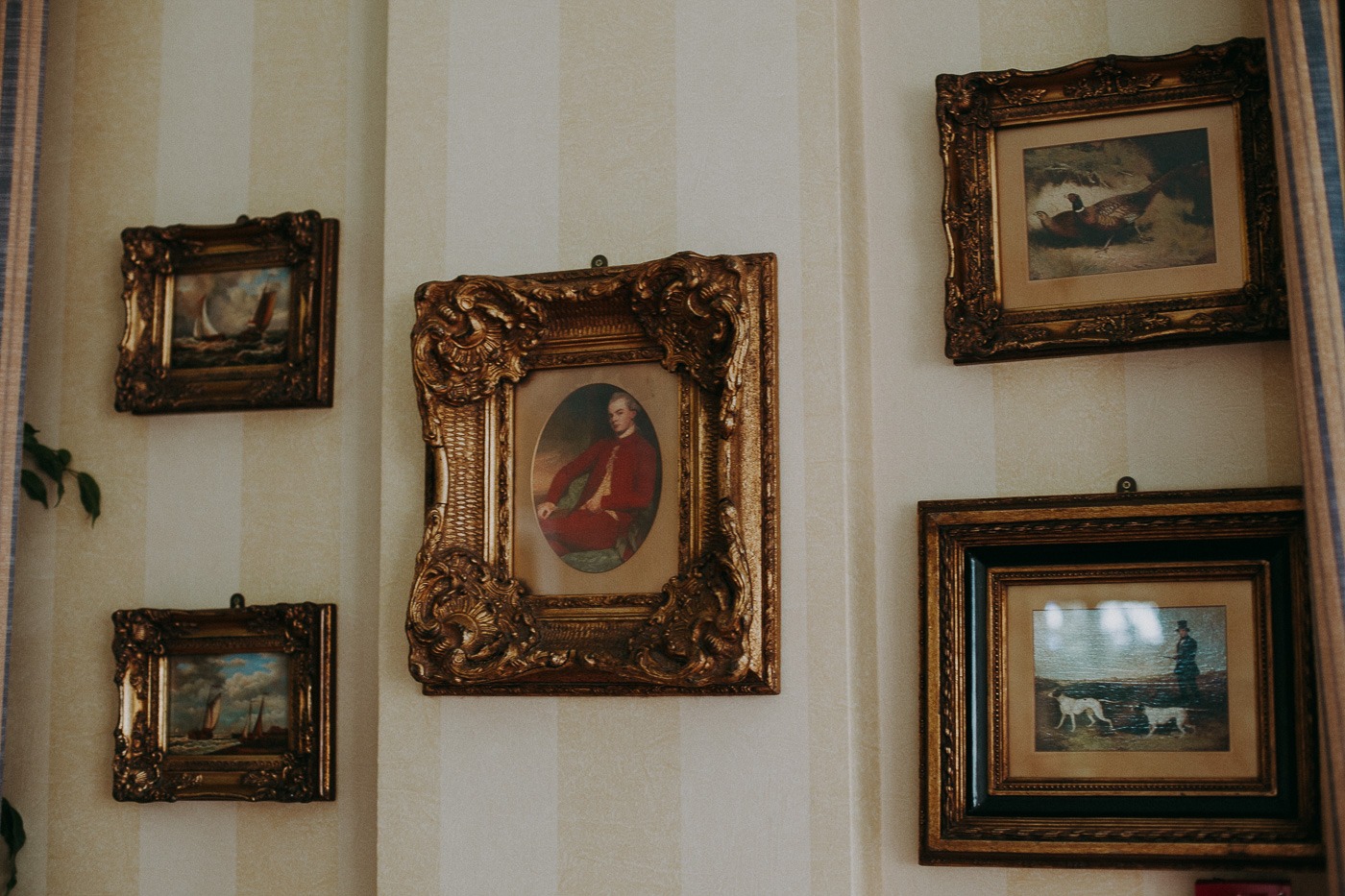 A painting on the wall