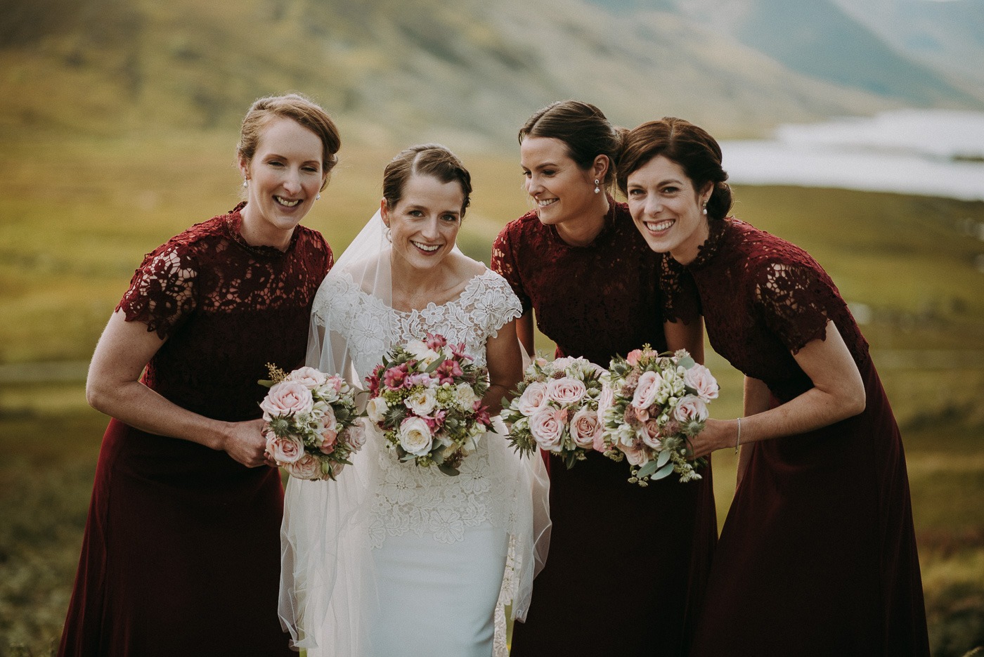 Leonora Kennedy in a wedding dress