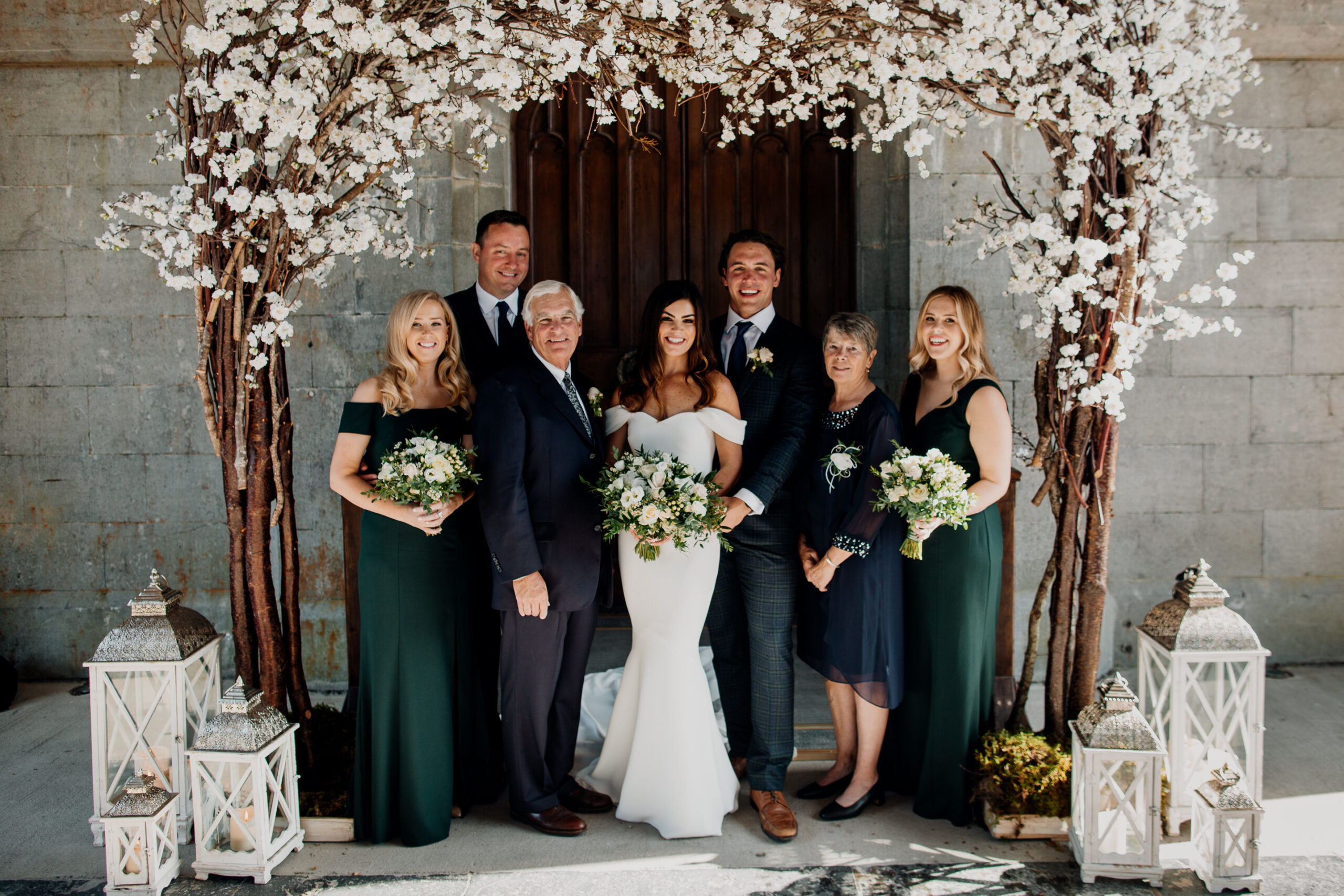 A group of people posing for a photo