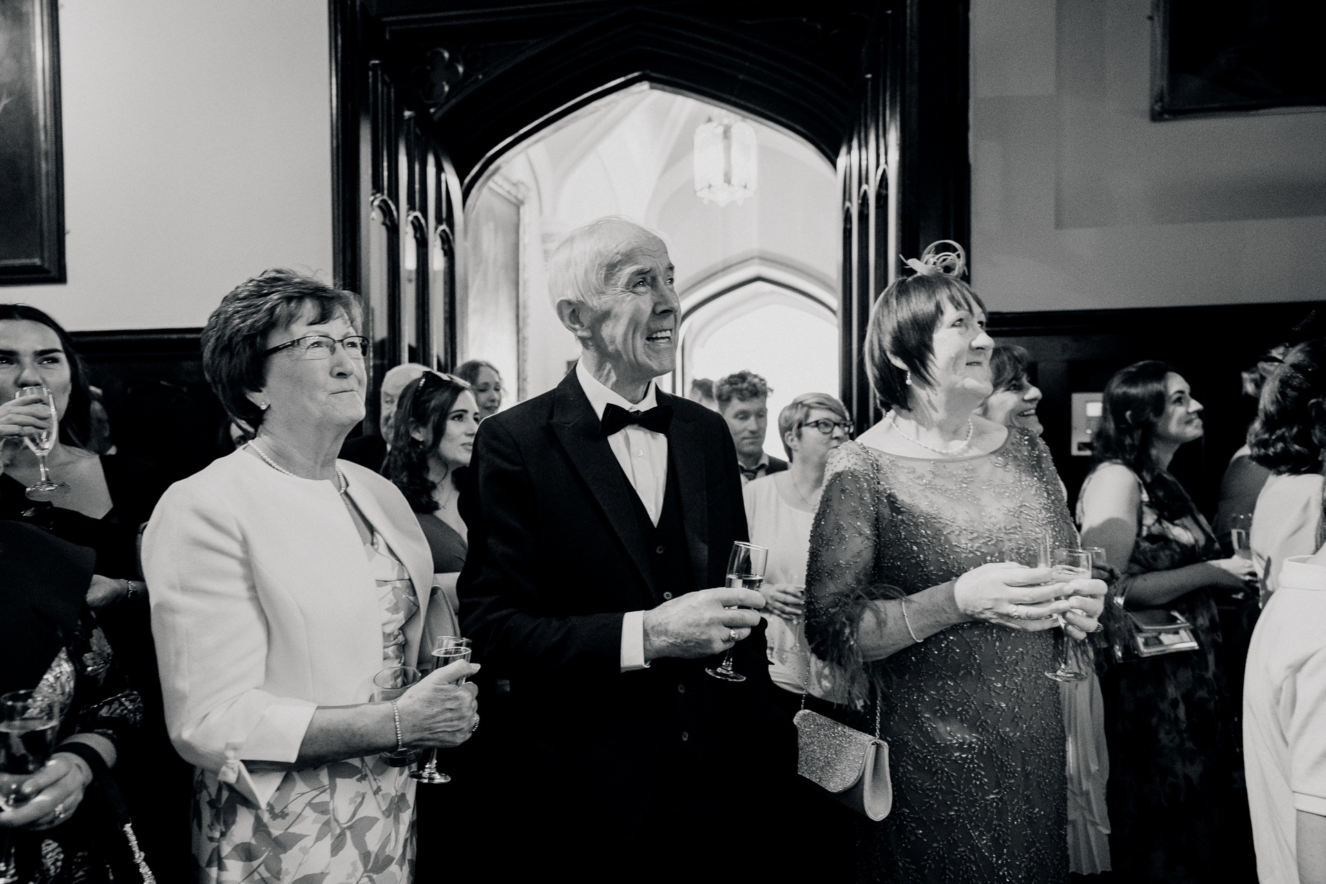 A man and woman dancing