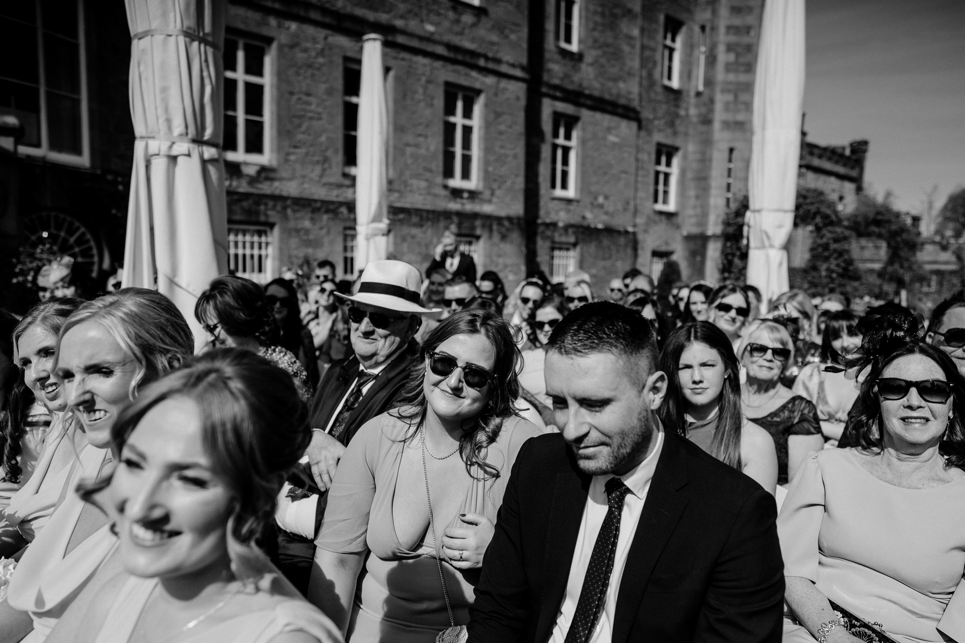 A group of people walking