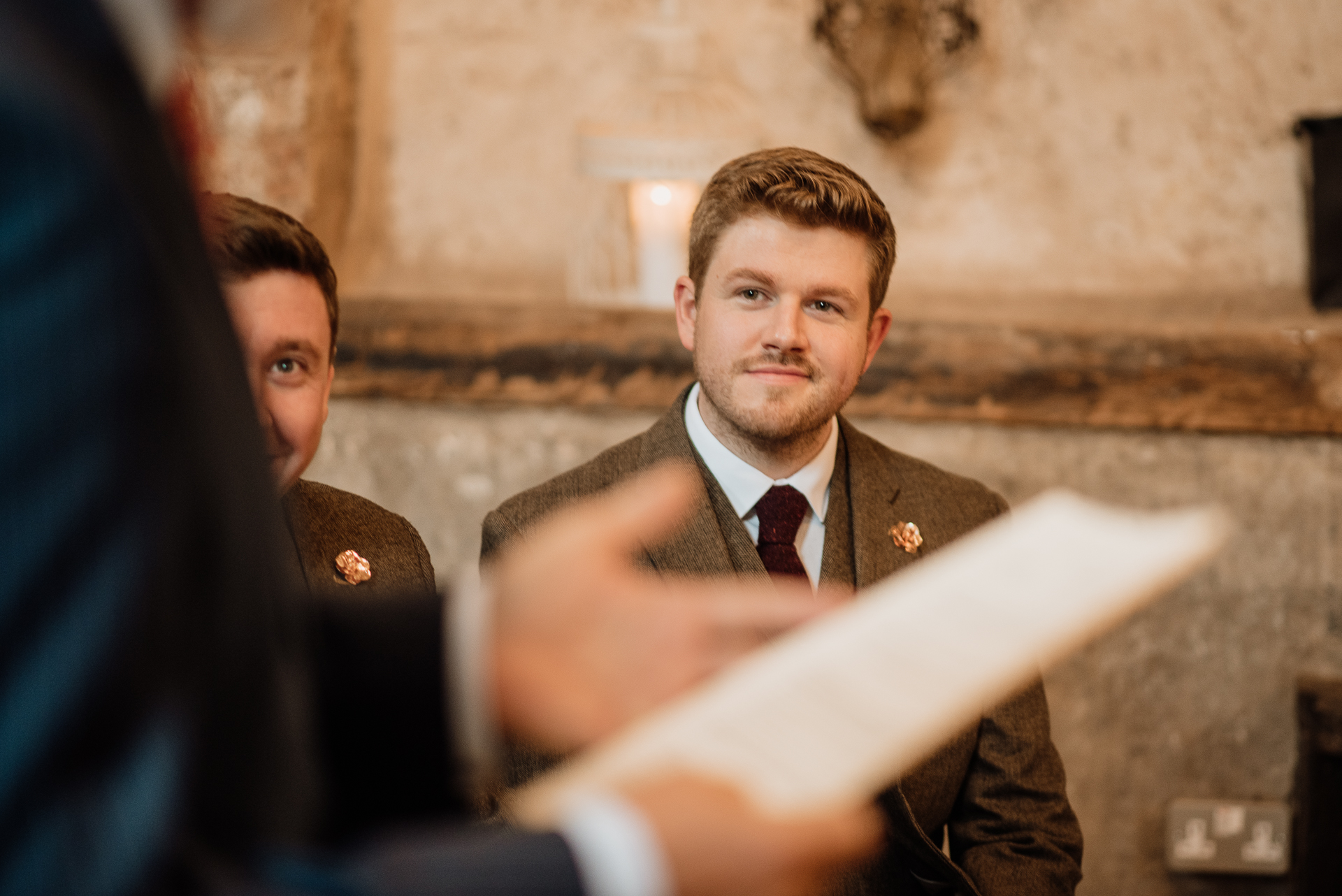 A man in a suit and tie