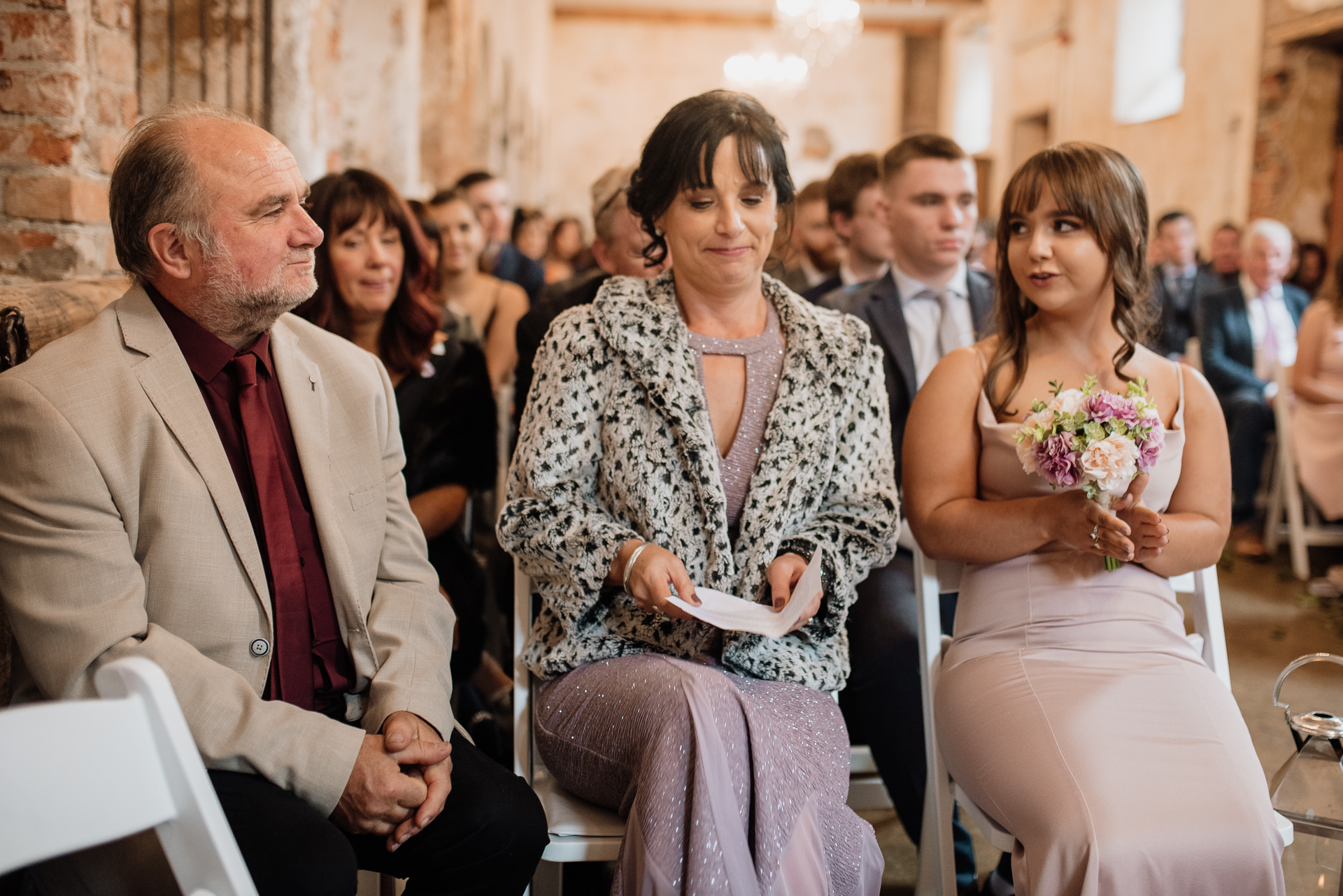 A man and woman sitting next to each other