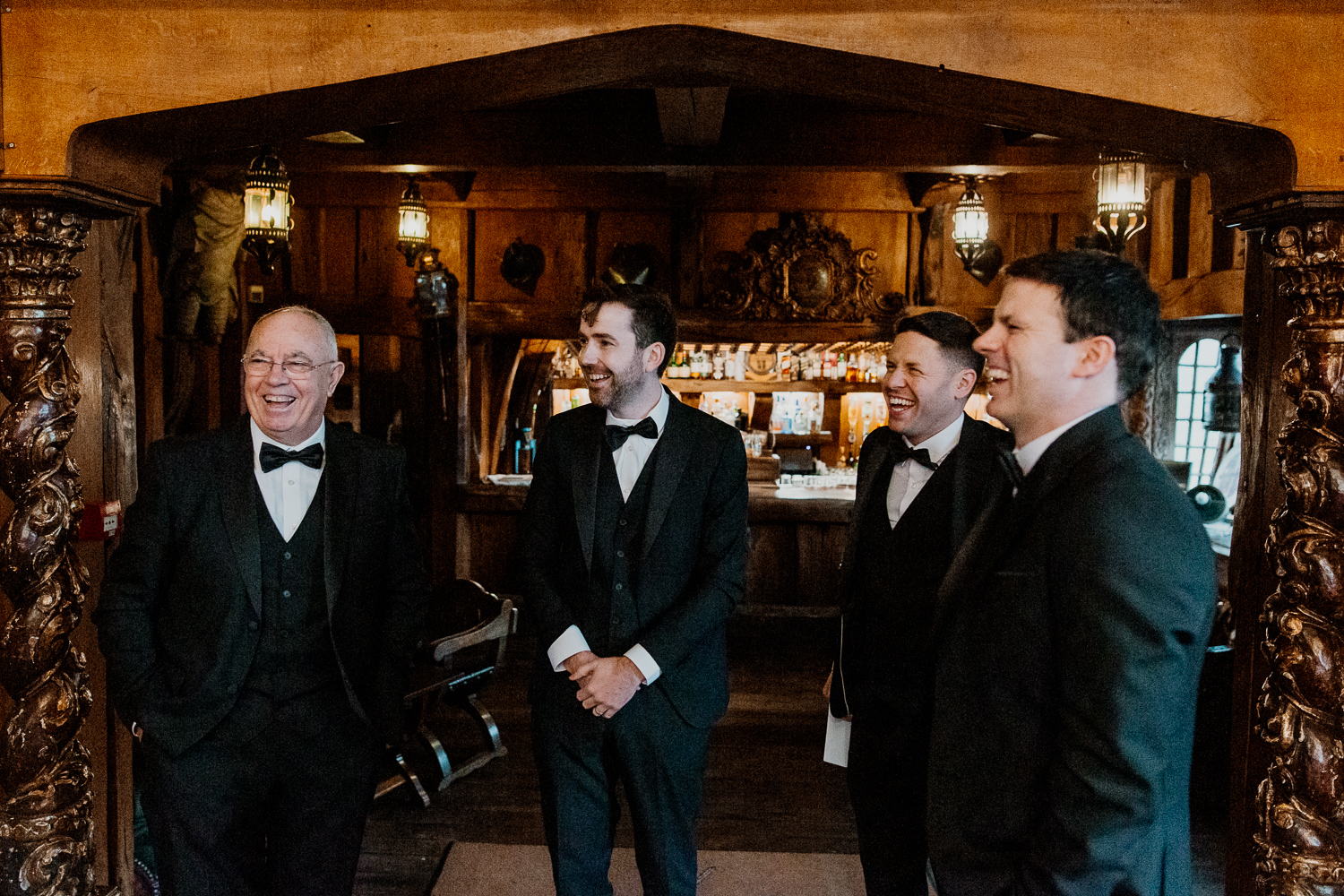 A group of men in suits