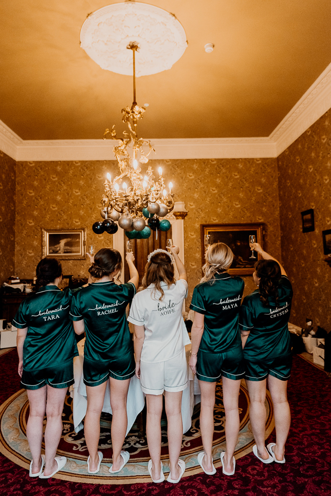 A group of girls in a room