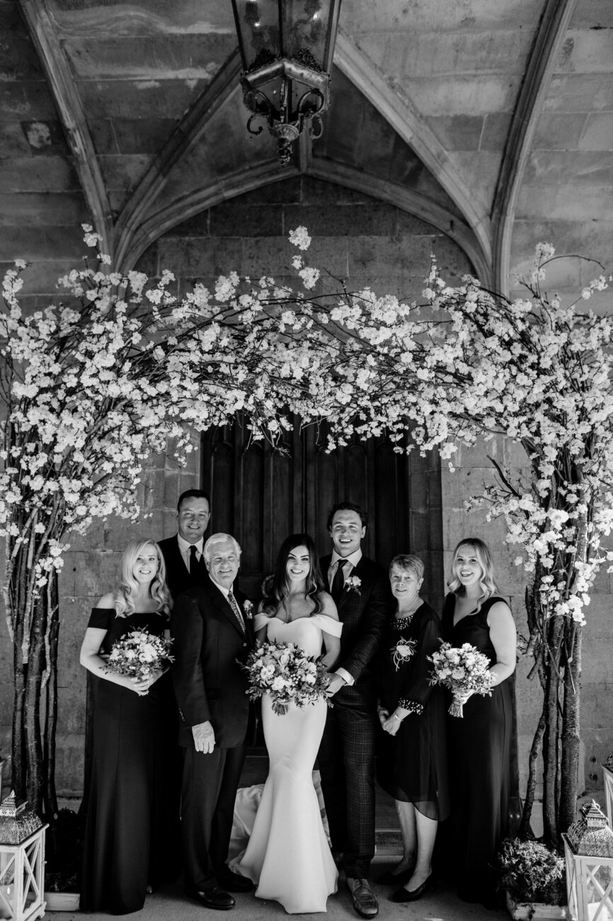 A group of people posing for a photo