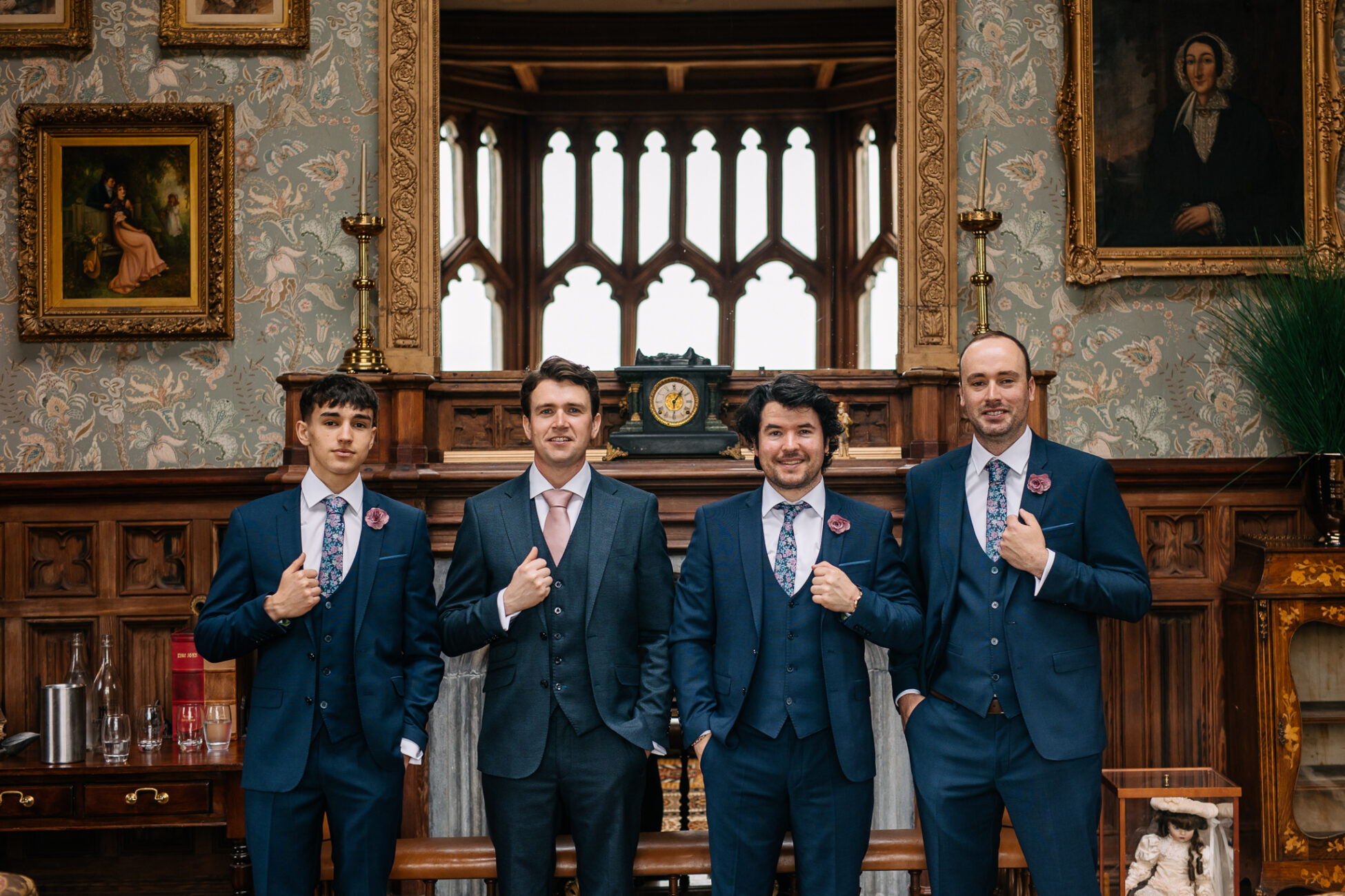 A group of men in suits