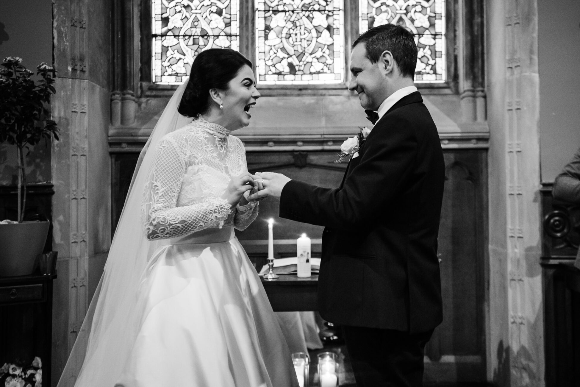 Ceremony in the Chapel in Markree Castle