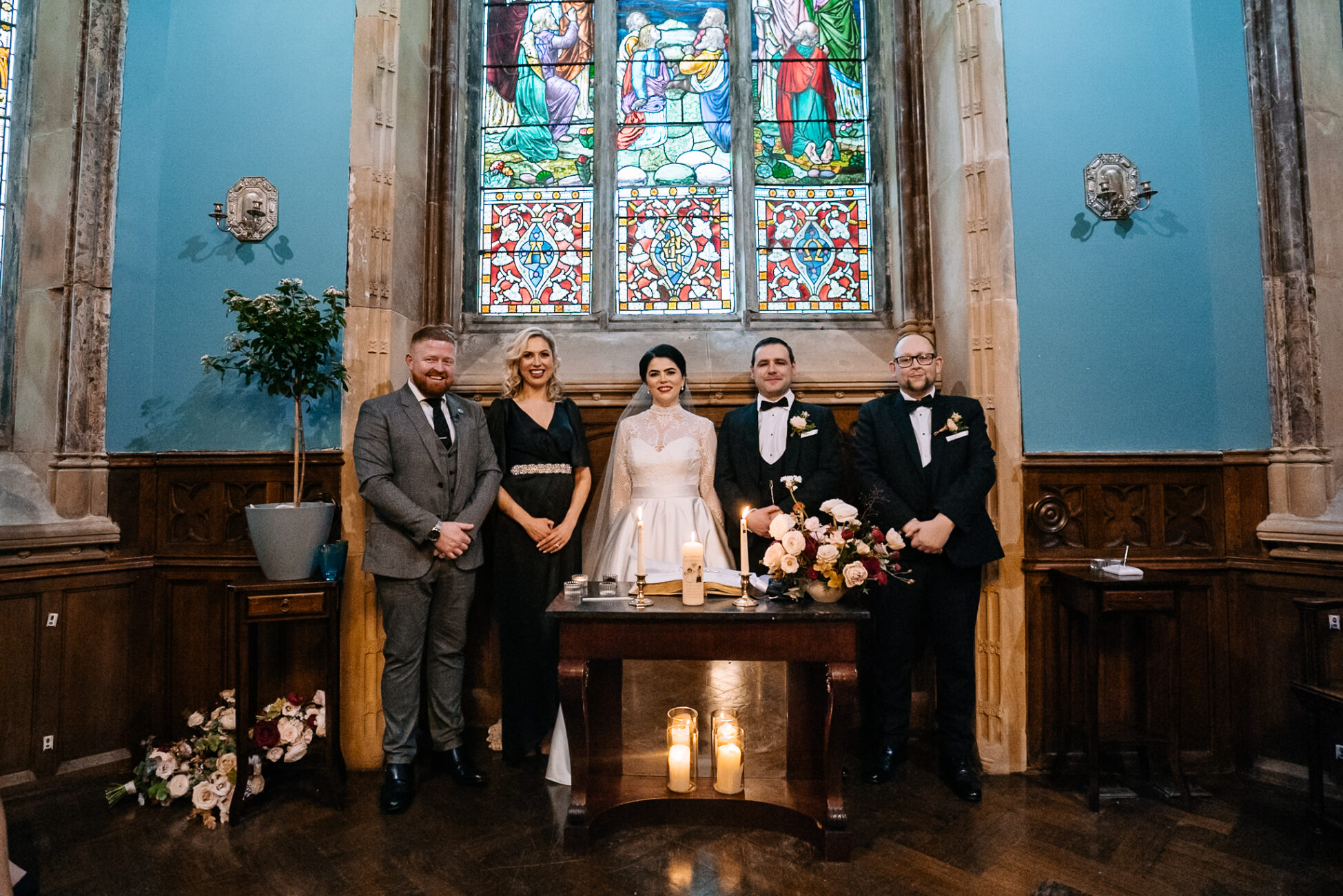 Ceremony in the Chapel in Markree Castle