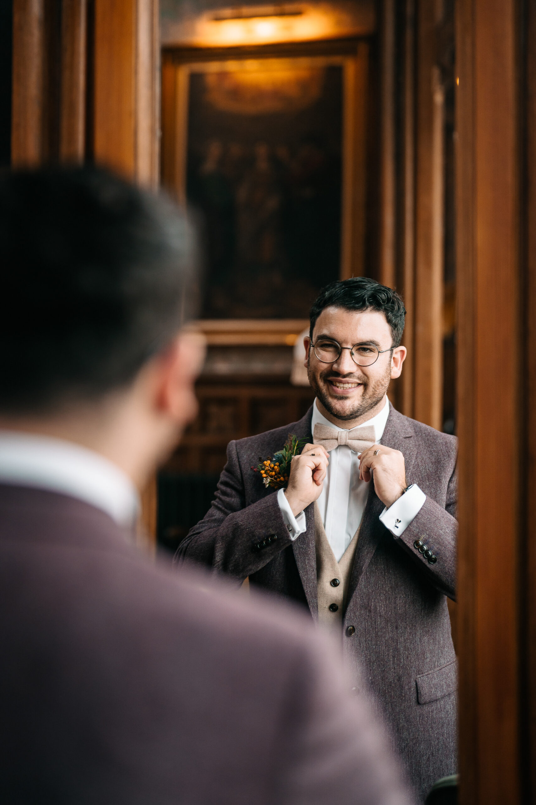 A man in a suit and tie