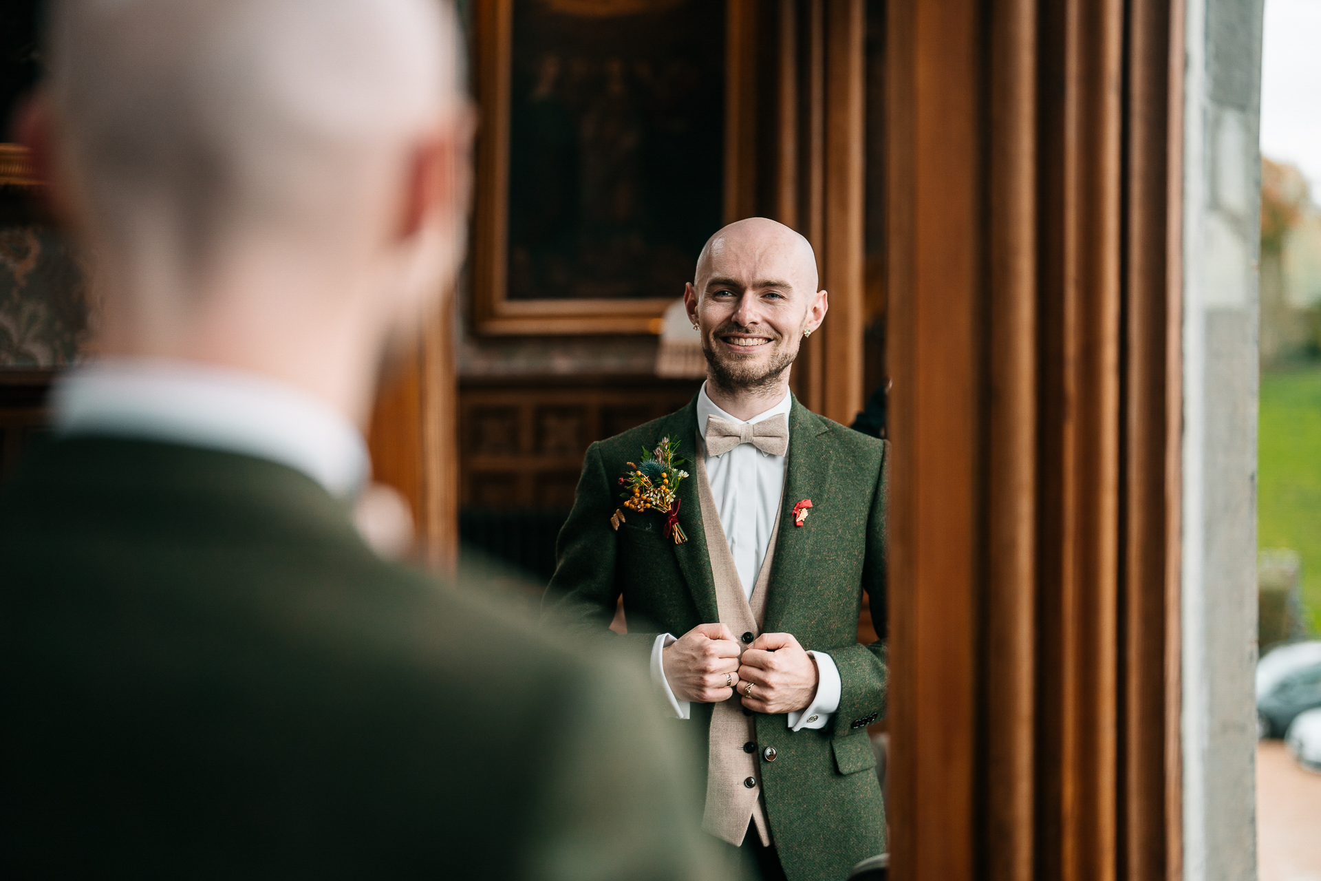 A person in a suit and tie