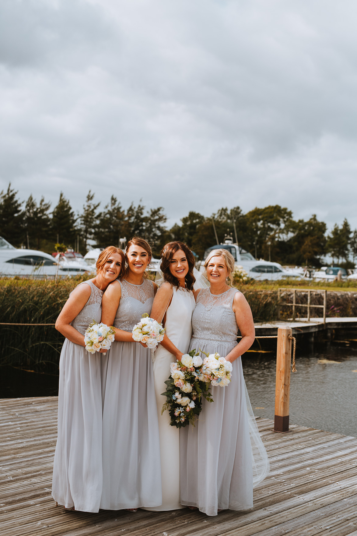 Mystic grey bridesmaid dresses sale