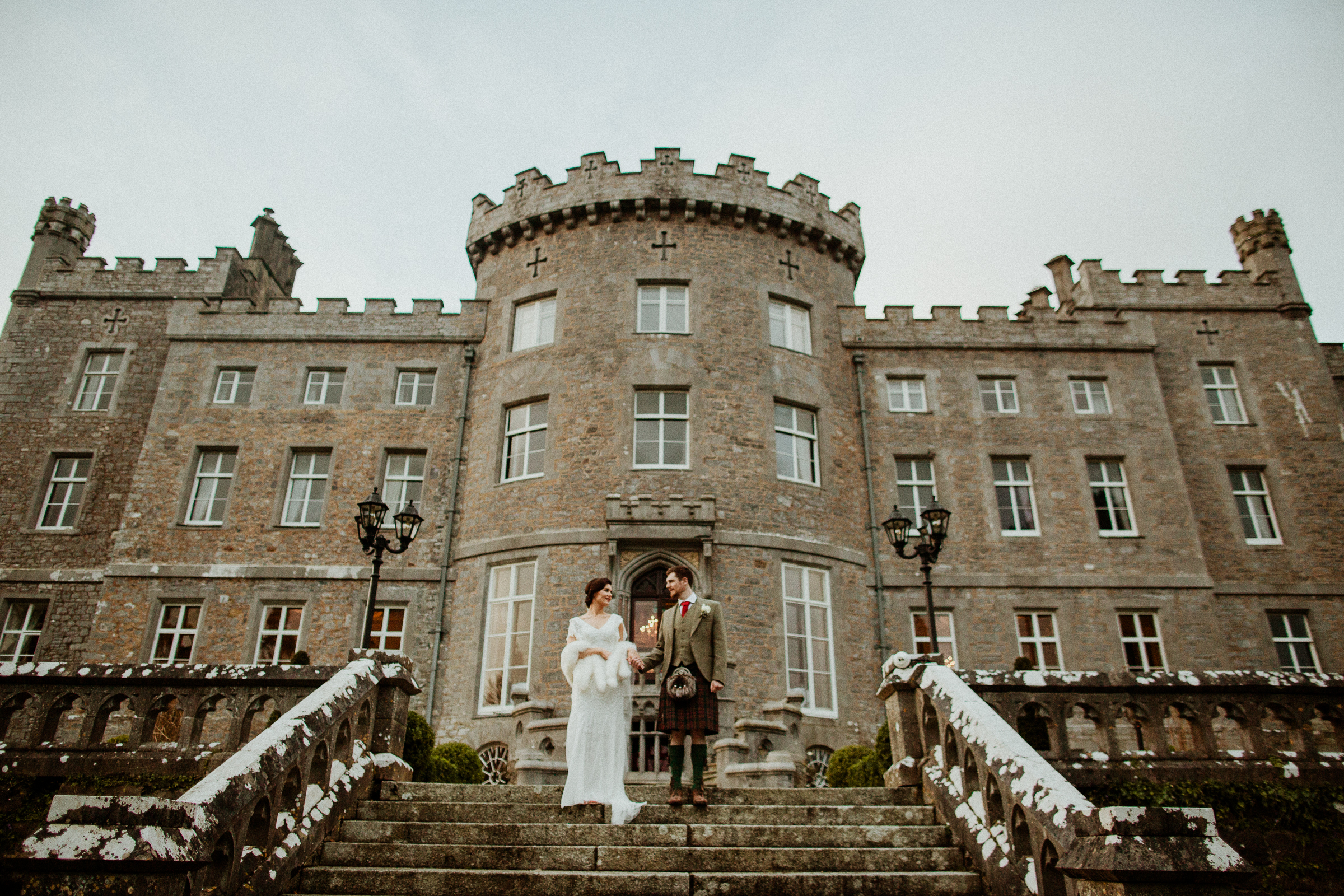 Winter Wedding Ireland Winter Castle Wedding Christmas Wedding