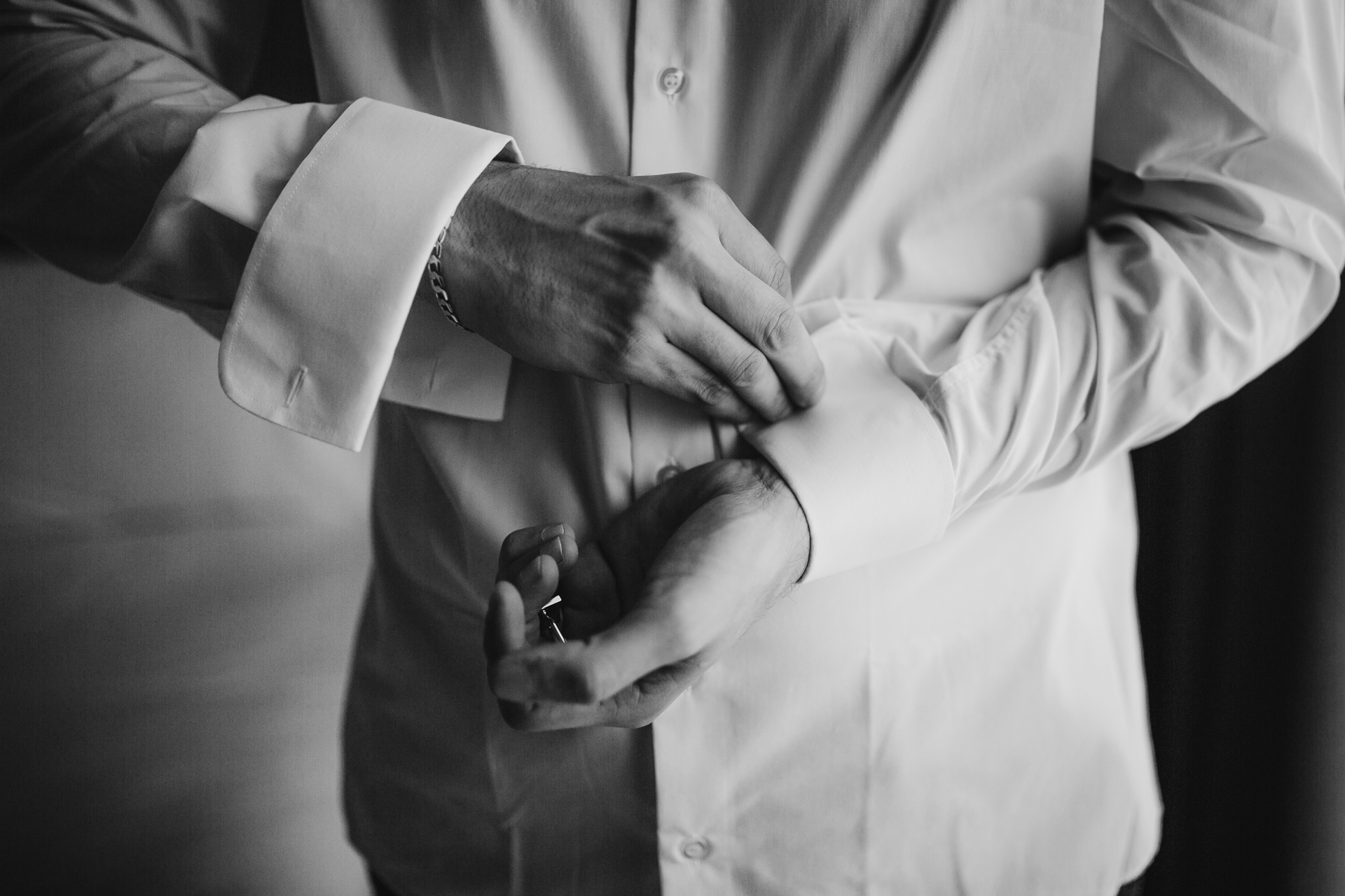 A man and woman holding hands