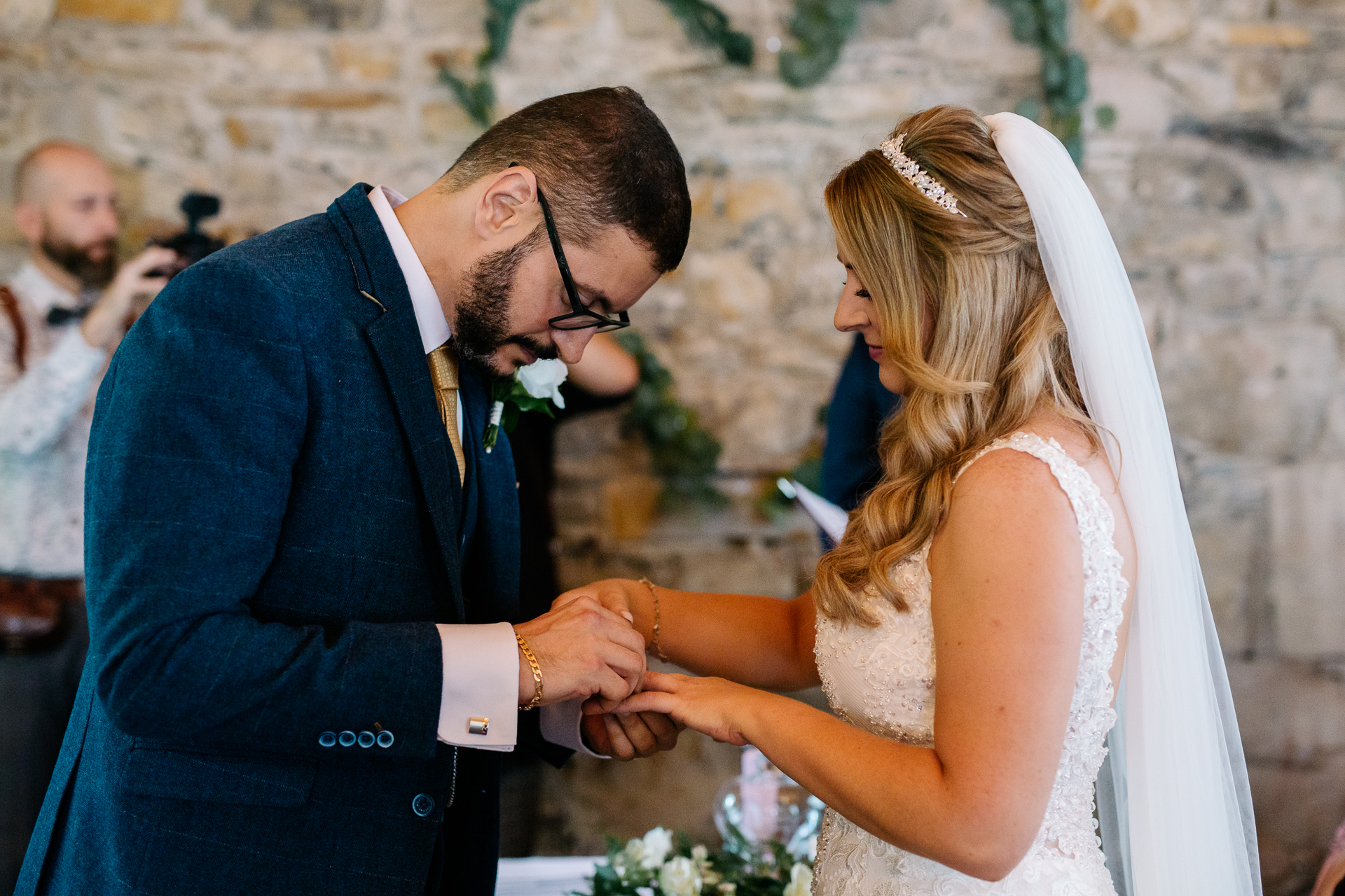 A man and woman kissing