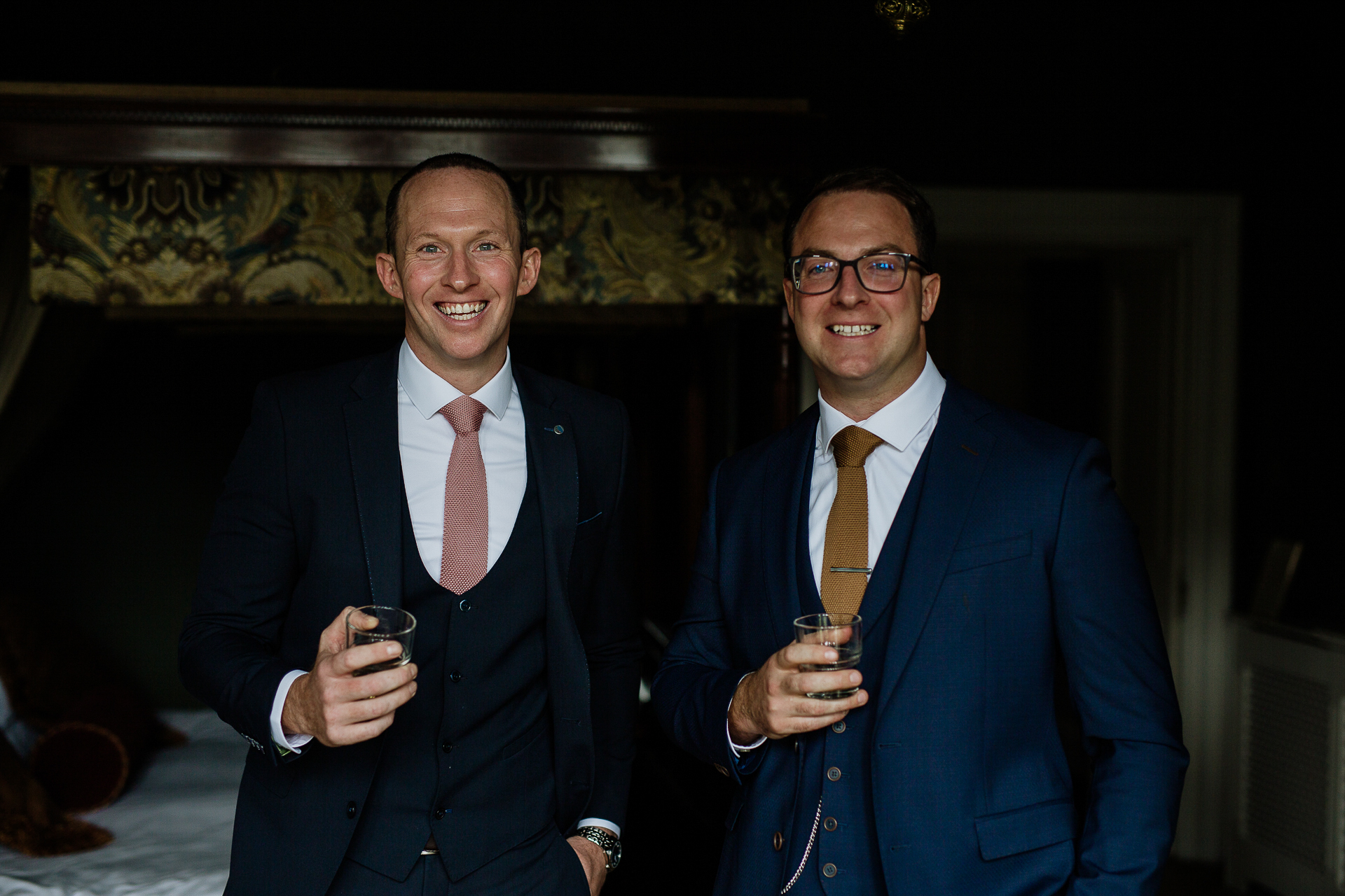 A couple of men in suits