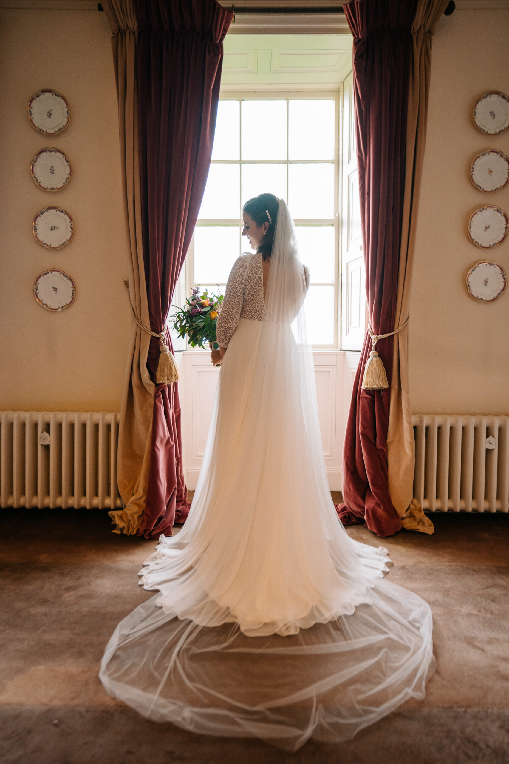 A person in a white dress