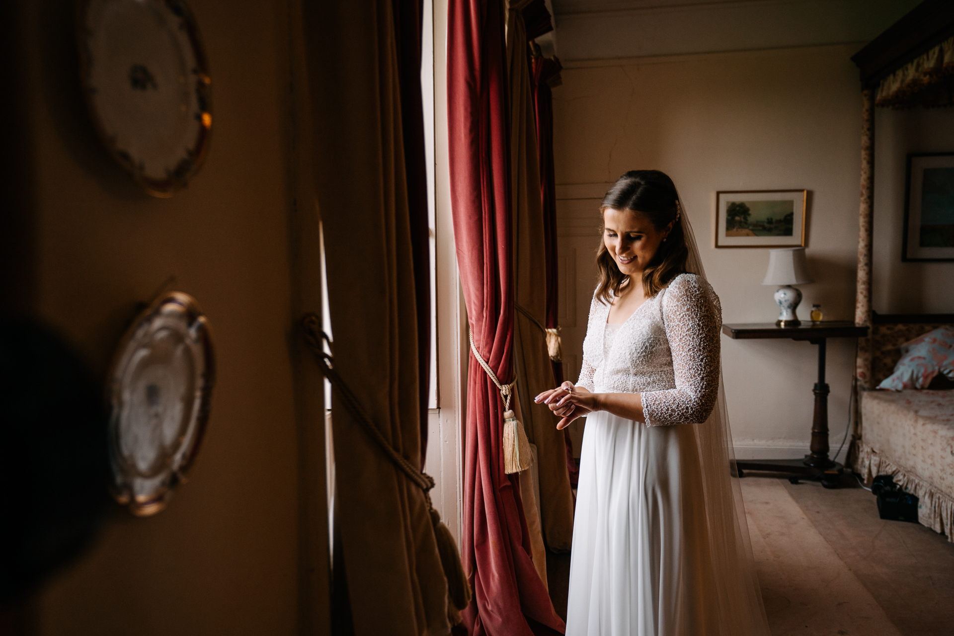 A person in a white dress