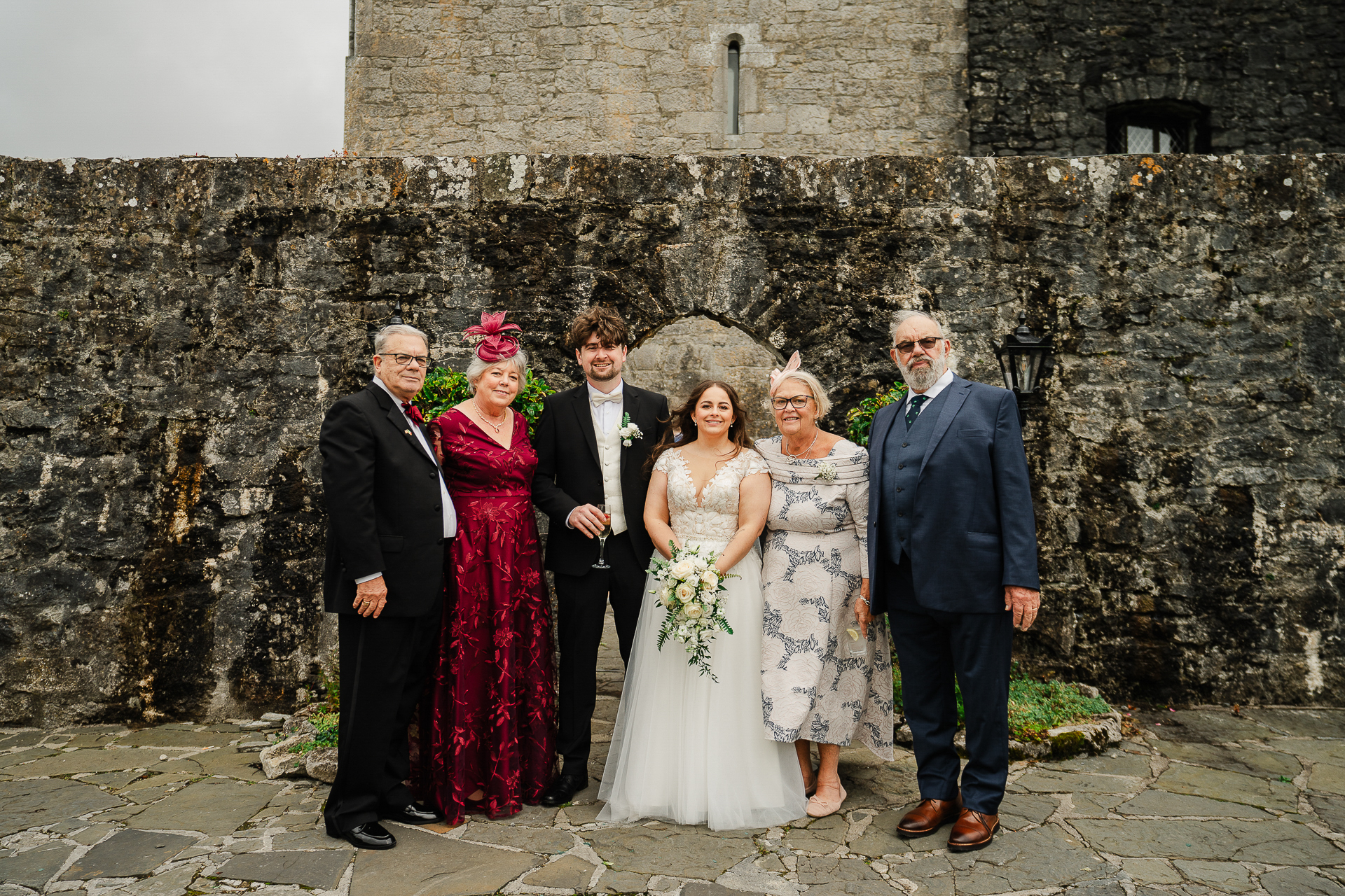 A group of people posing for a photo