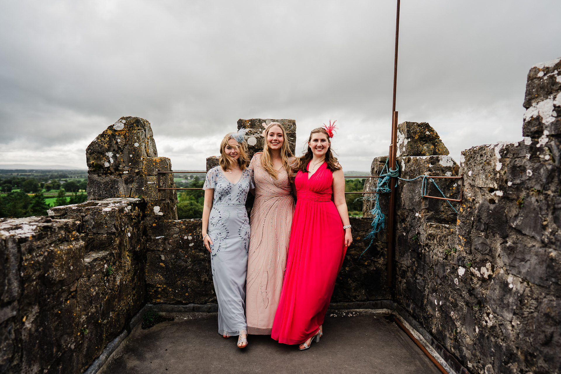 A group of women posing for a picture