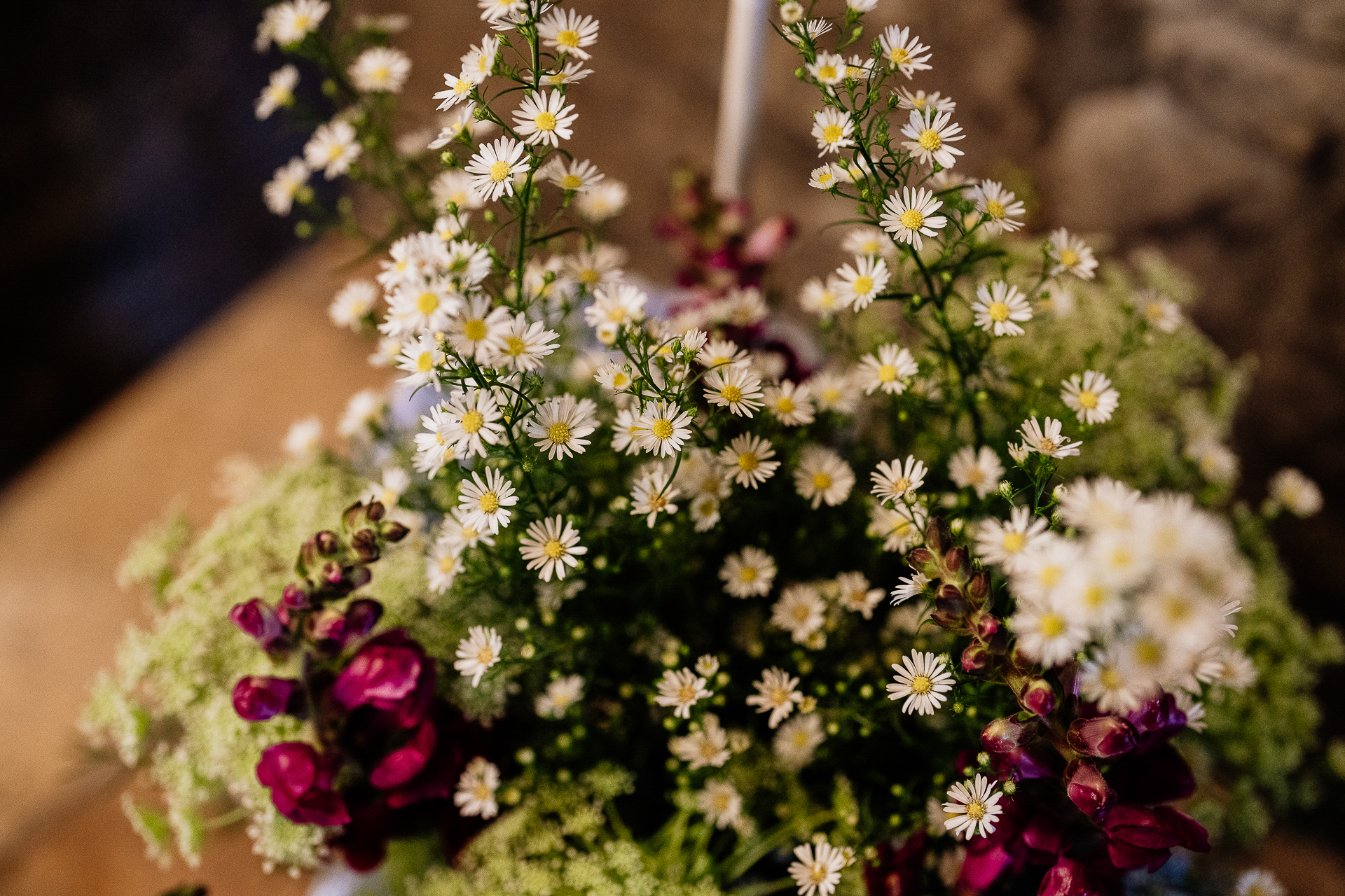 A bouquet of flowers