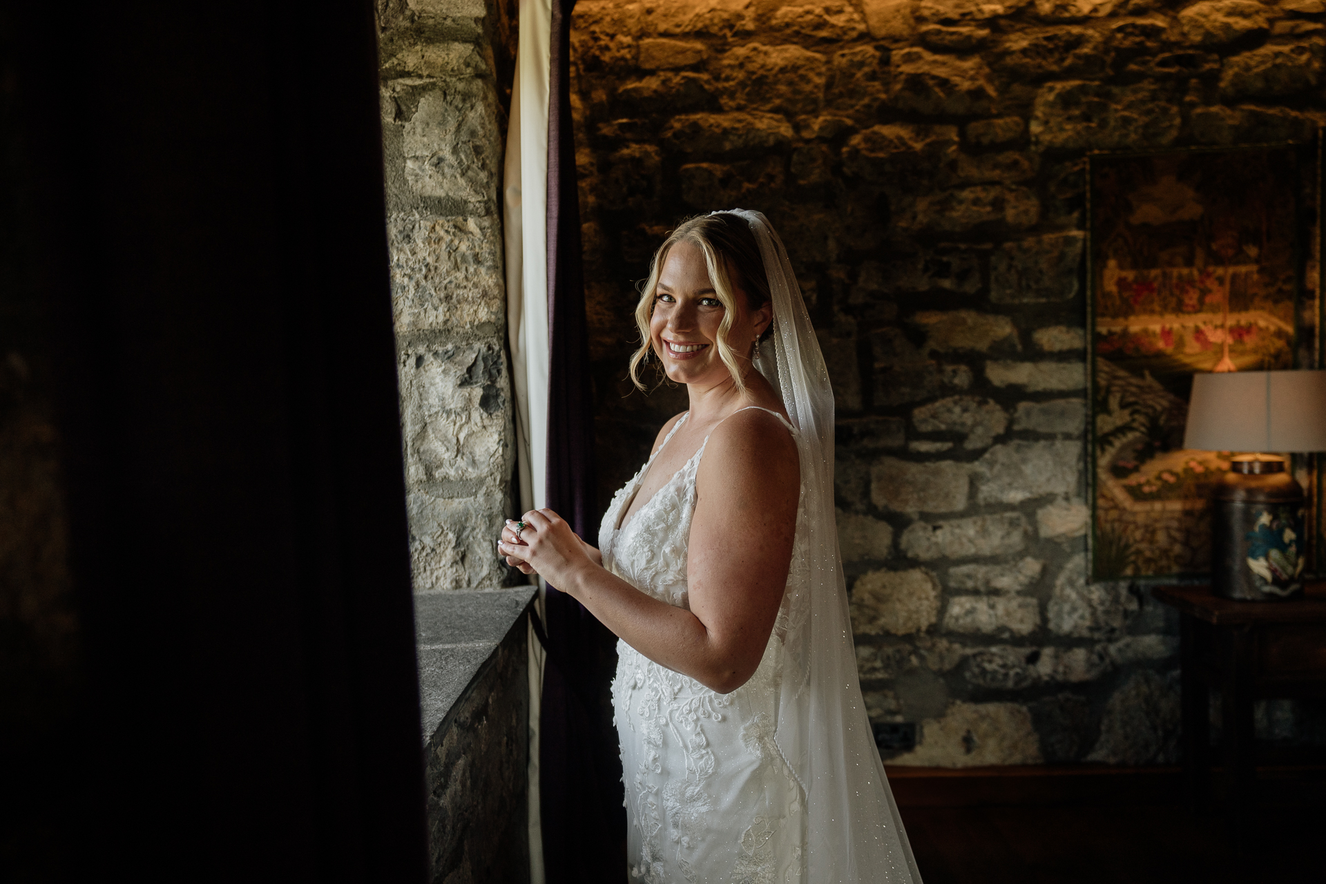 A person in a wedding dress