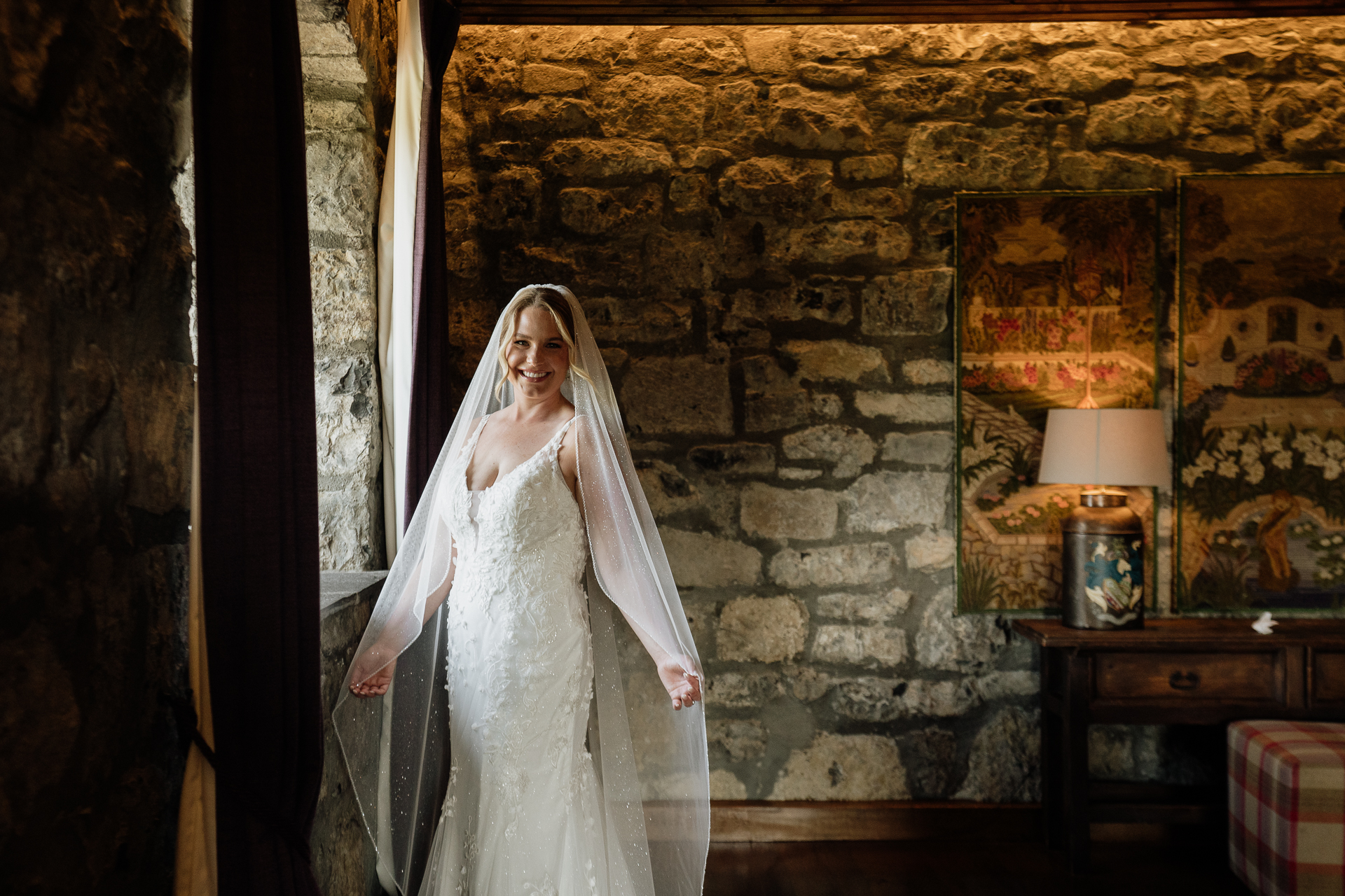 A person in a white dress