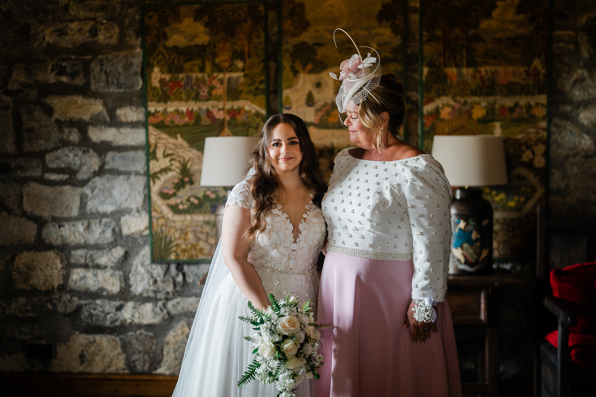 Two women in dresses