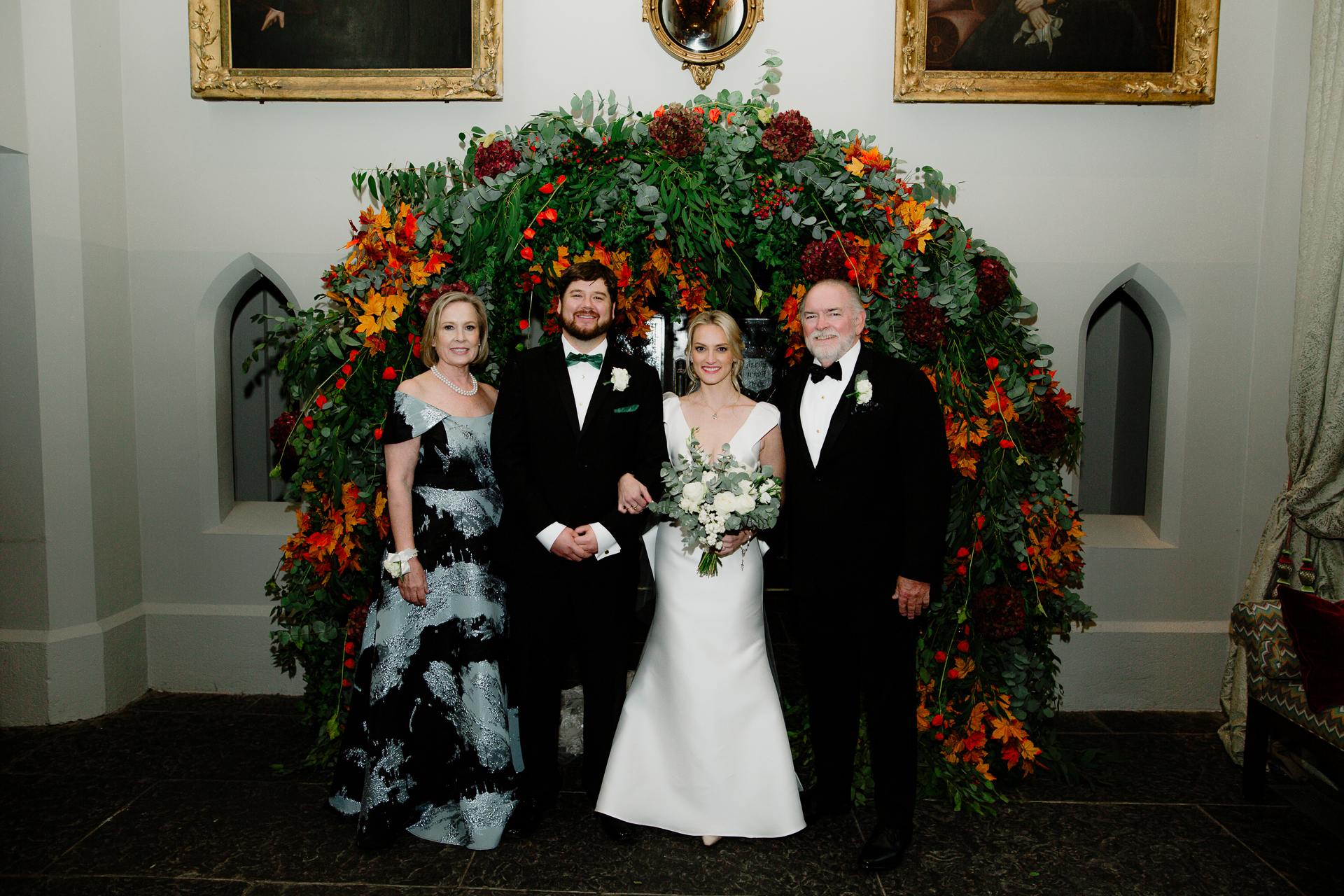 A group of people posing for a photo