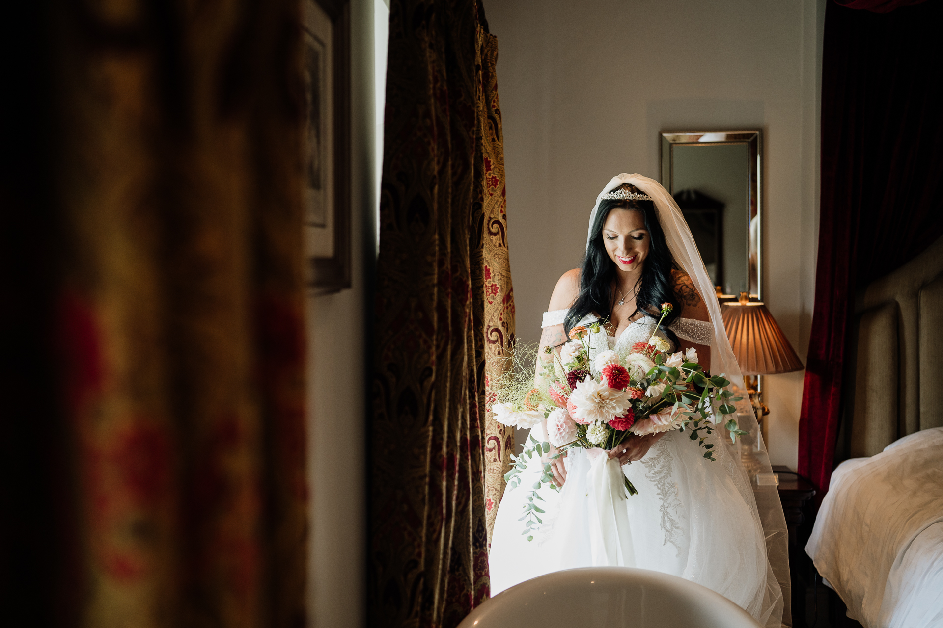 A person in a white dress