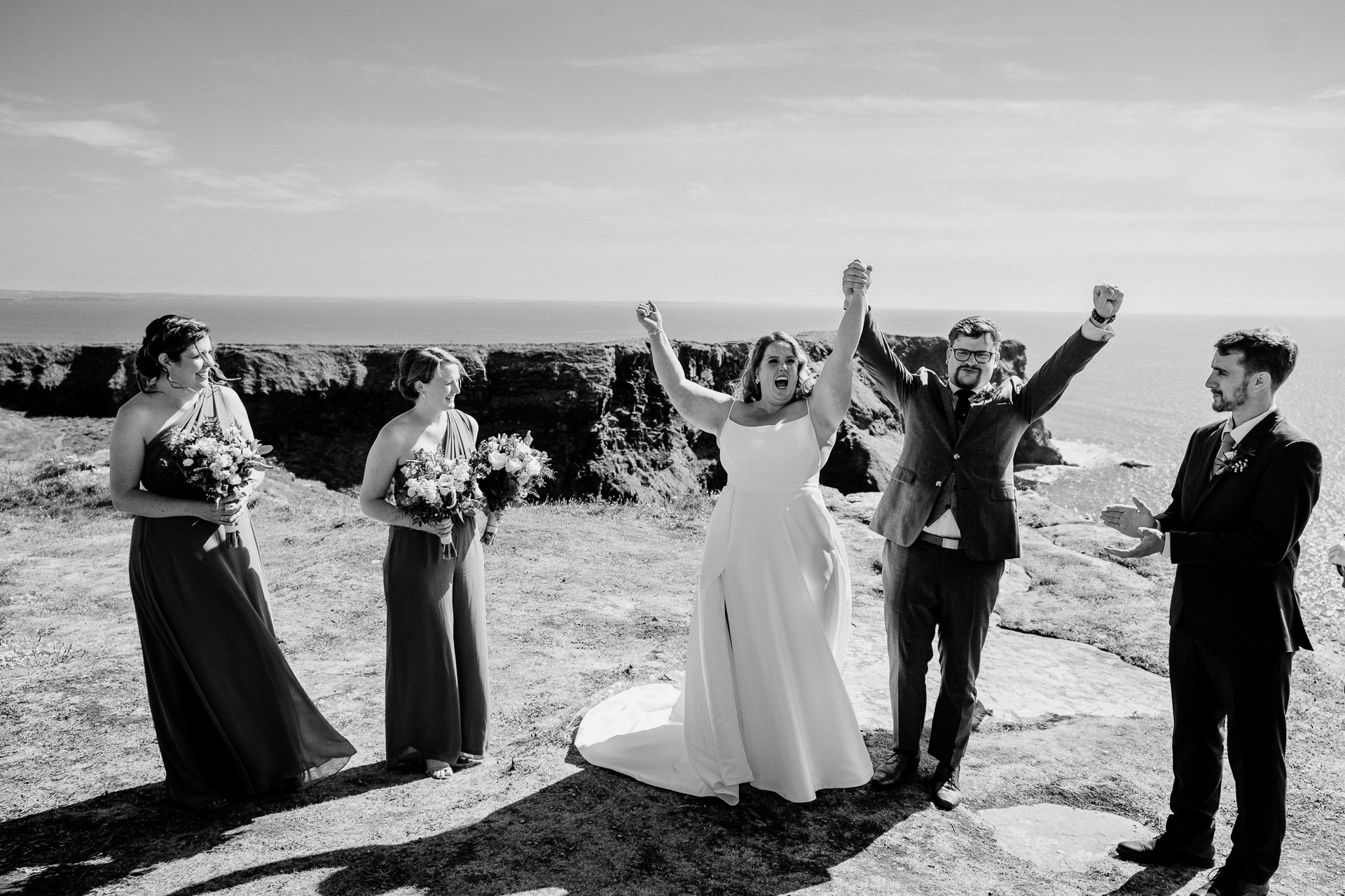 A group of people posing for a photo