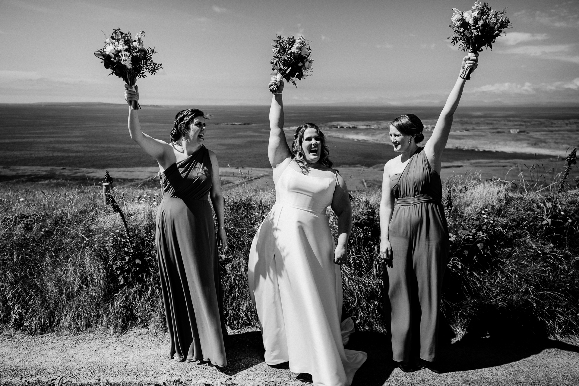 A group of people posing for the camera