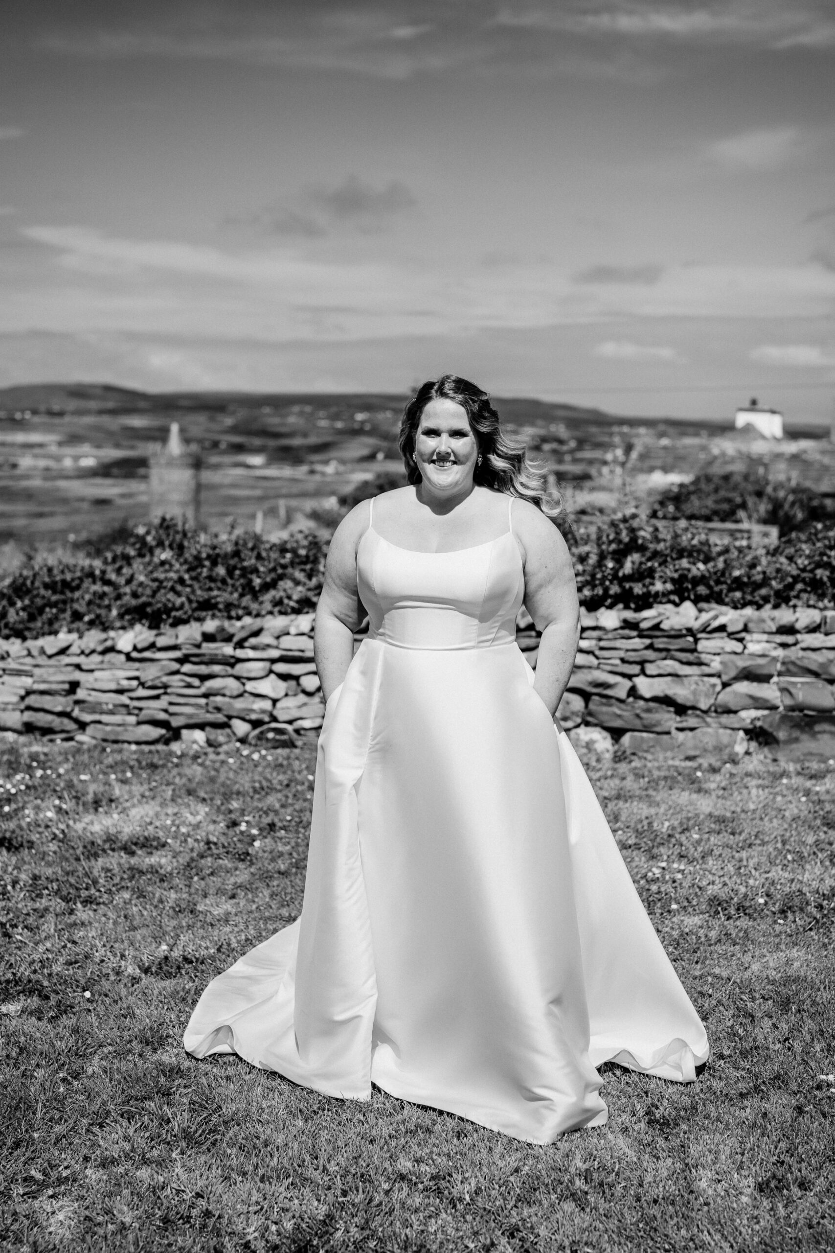 A person in a wedding dress