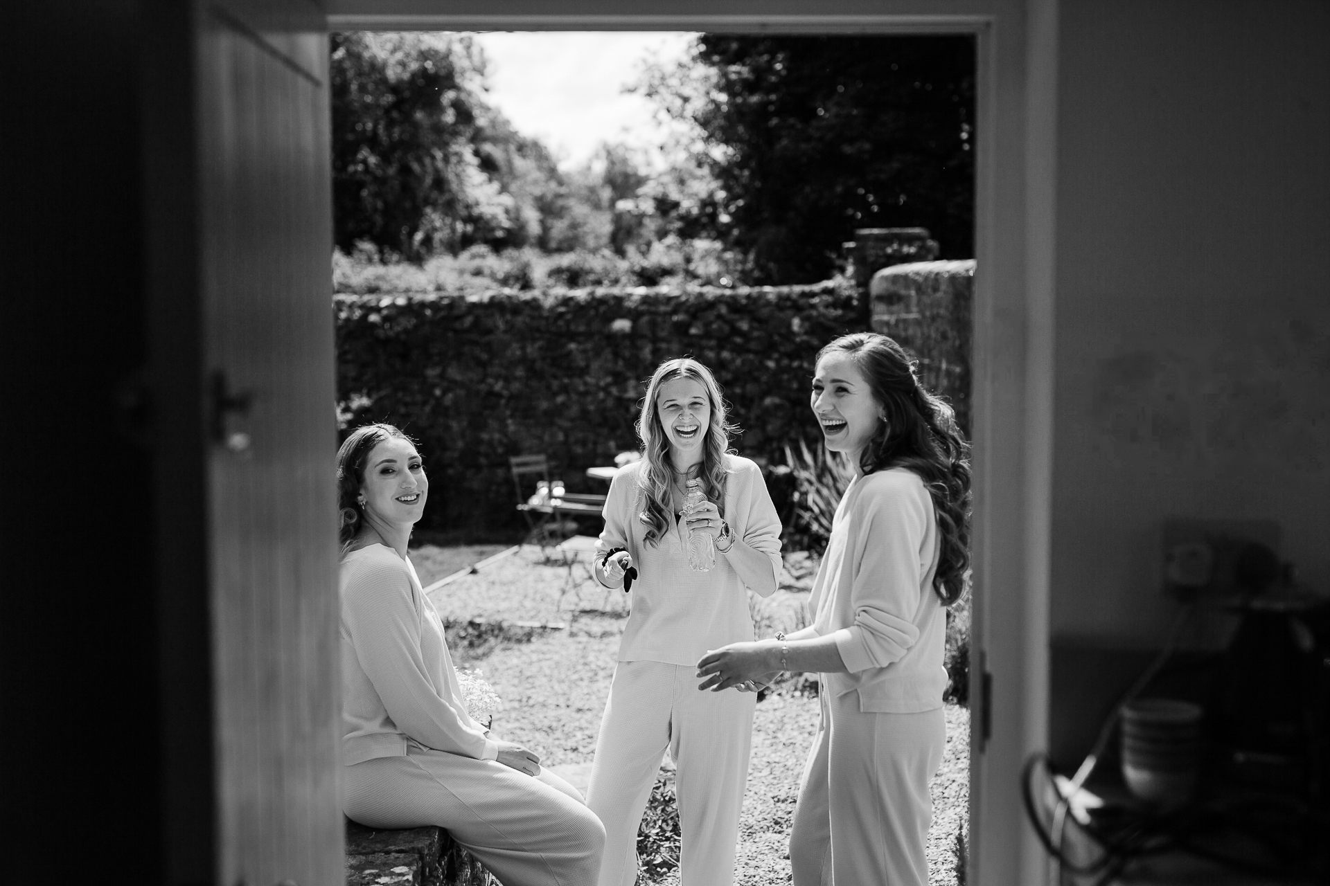 A group of women posing for a picture