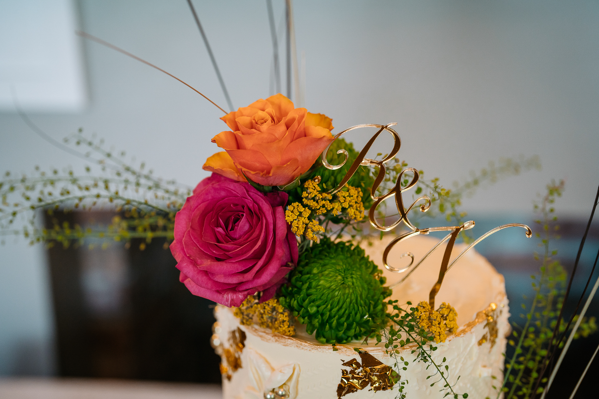 A bouquet of flowers