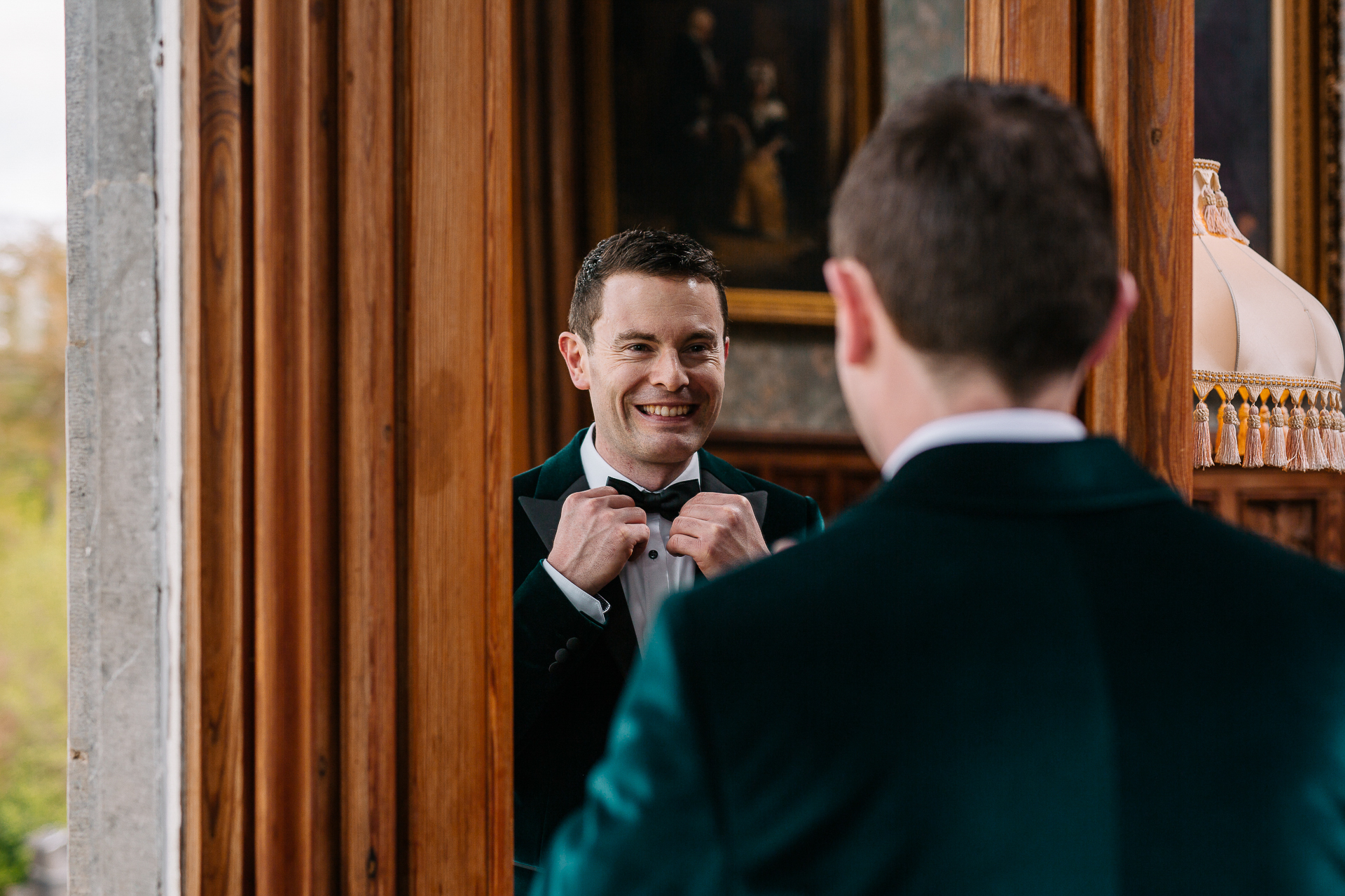 A man in a suit and tie