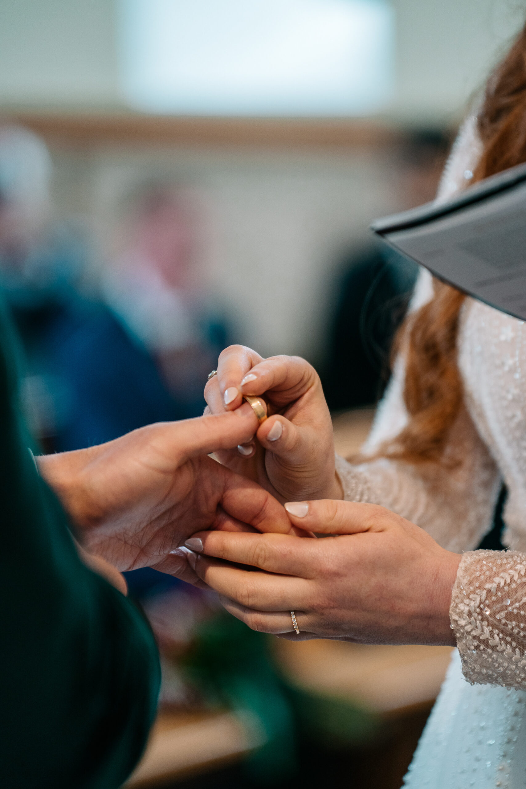 A group of people holding hands