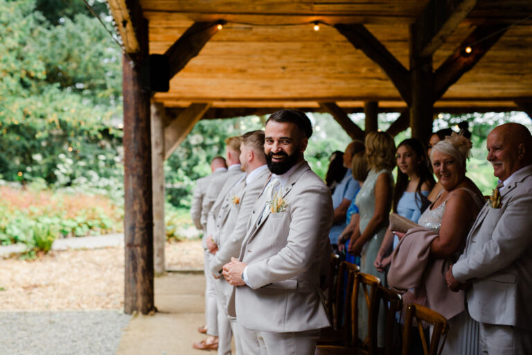 A man in a white robe