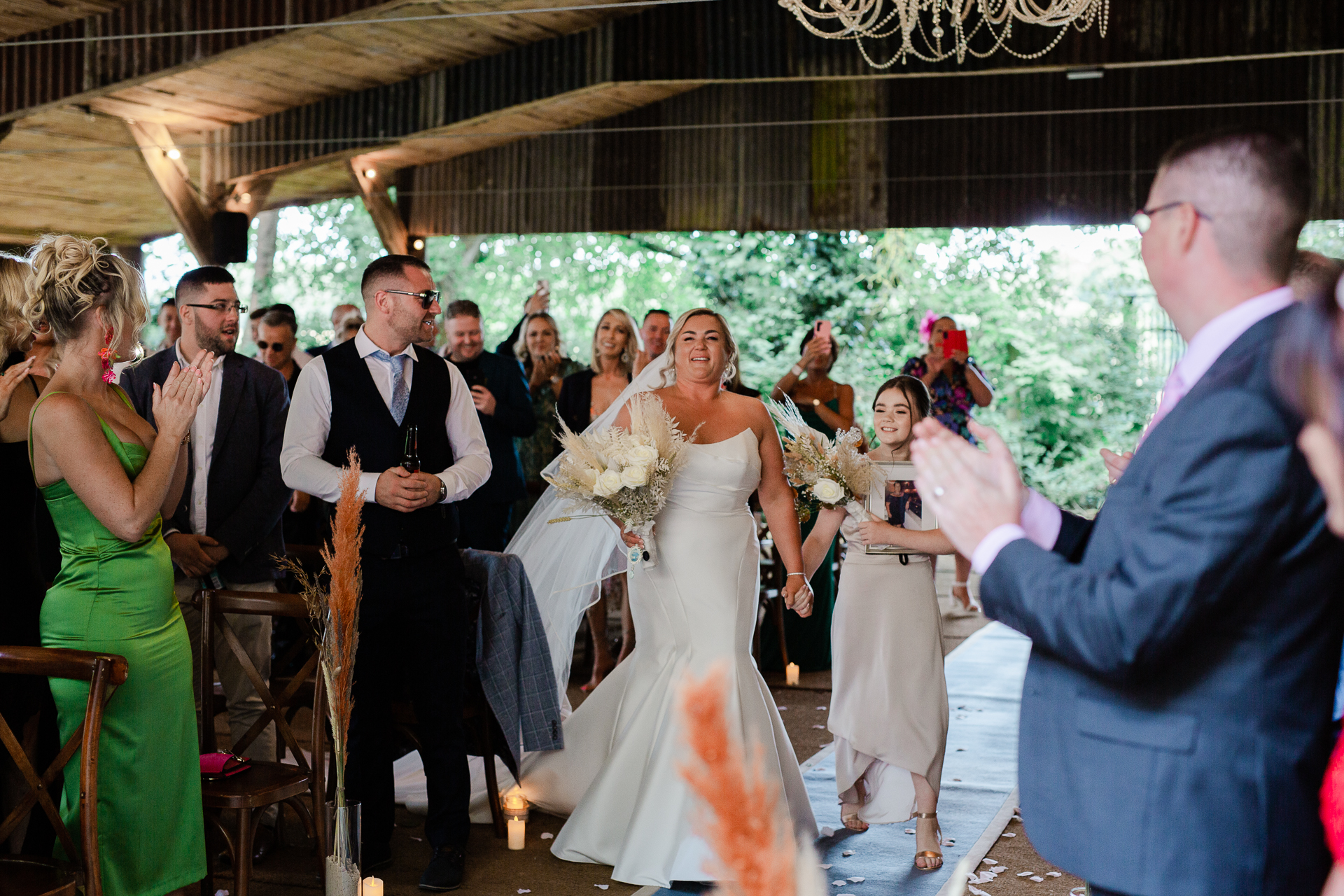 A man and woman dancing