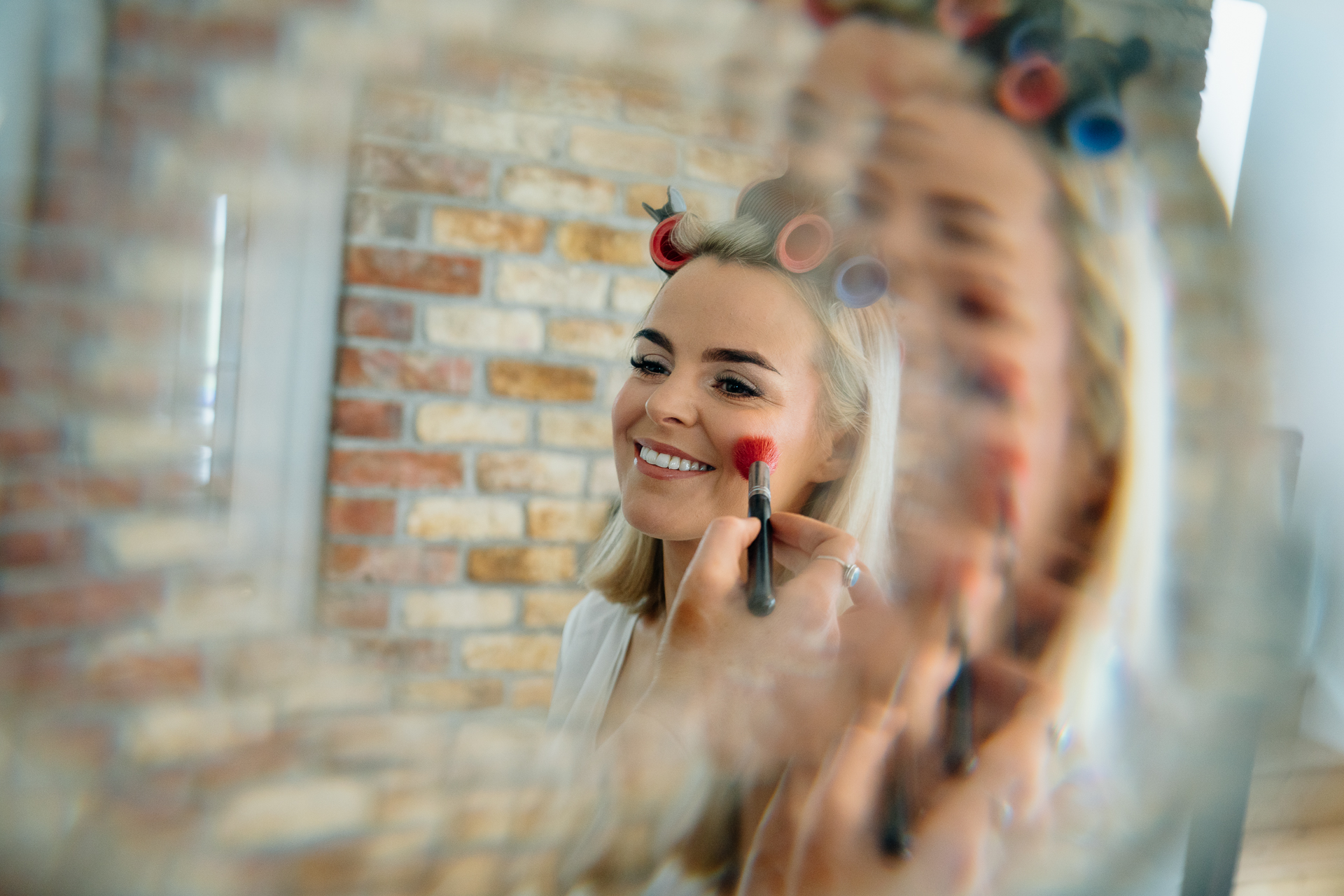 A person with a flower crown