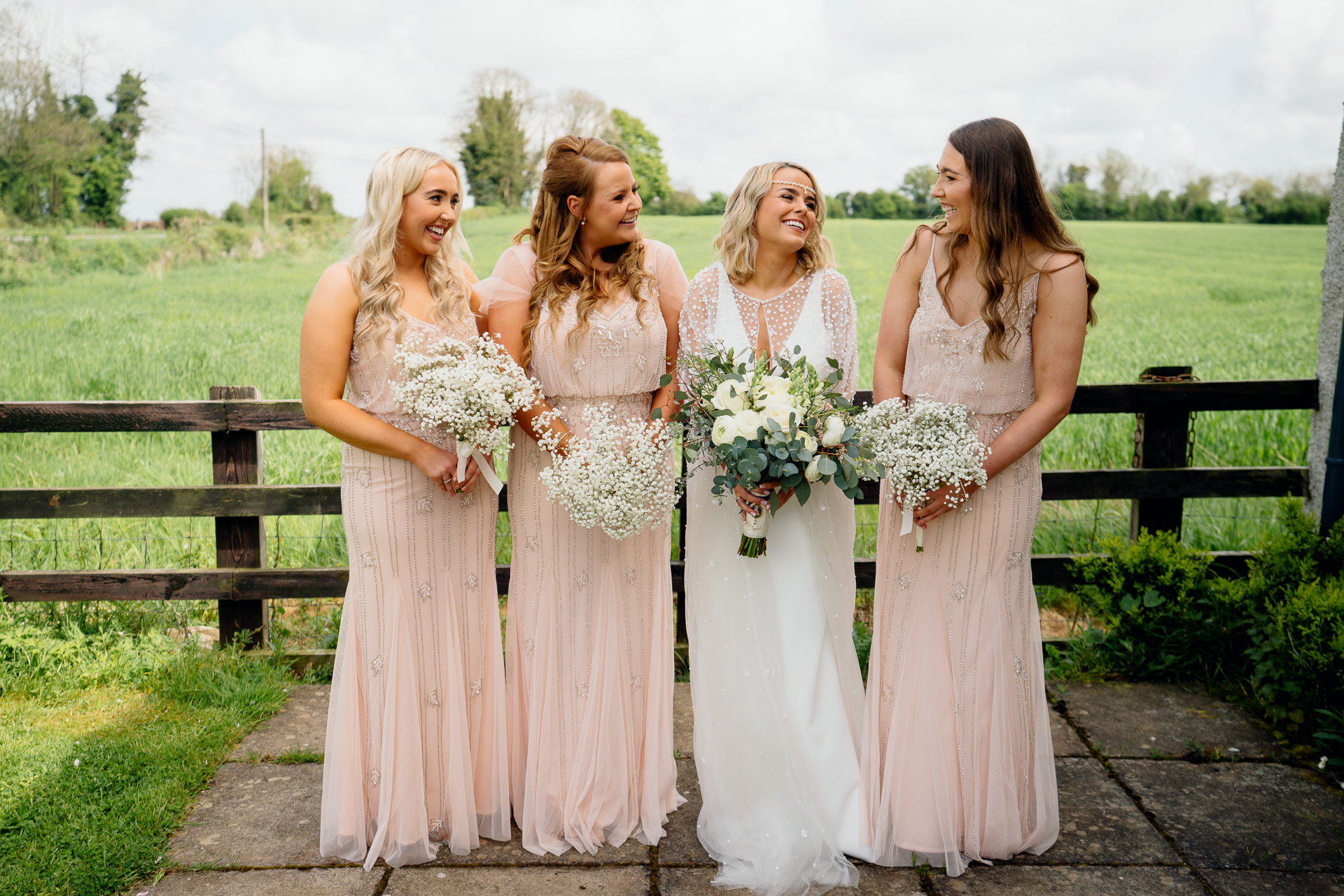 A group of women posing for a picture