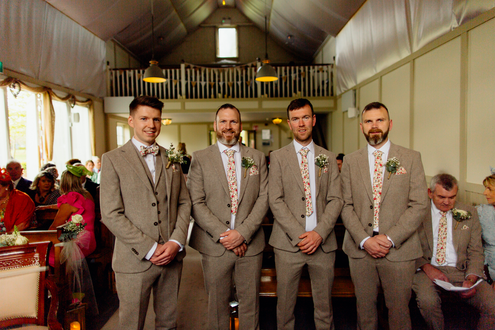 A group of men in suits