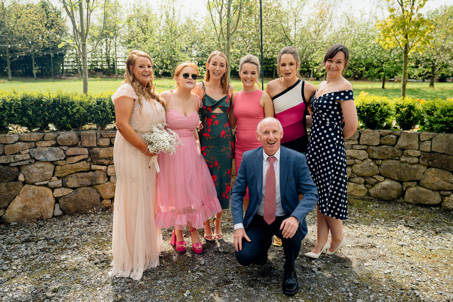 A group of people posing for a photo