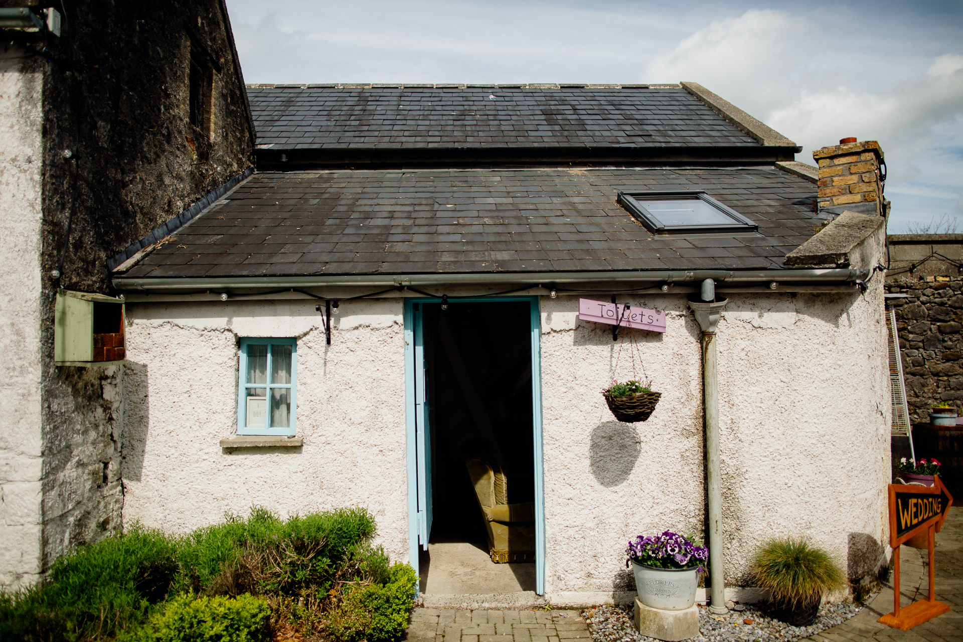 A house with a garage