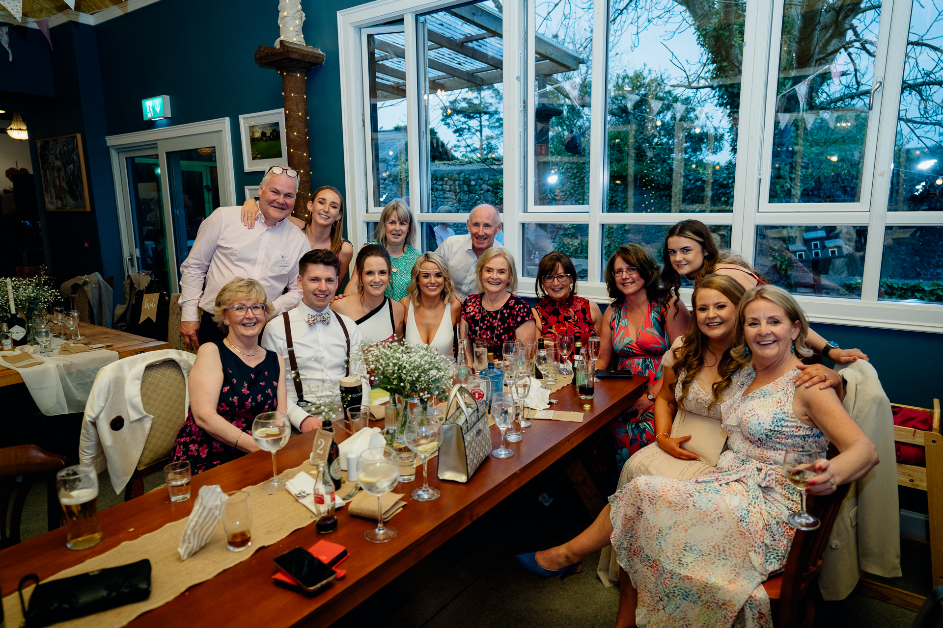 A group of people posing for a photo