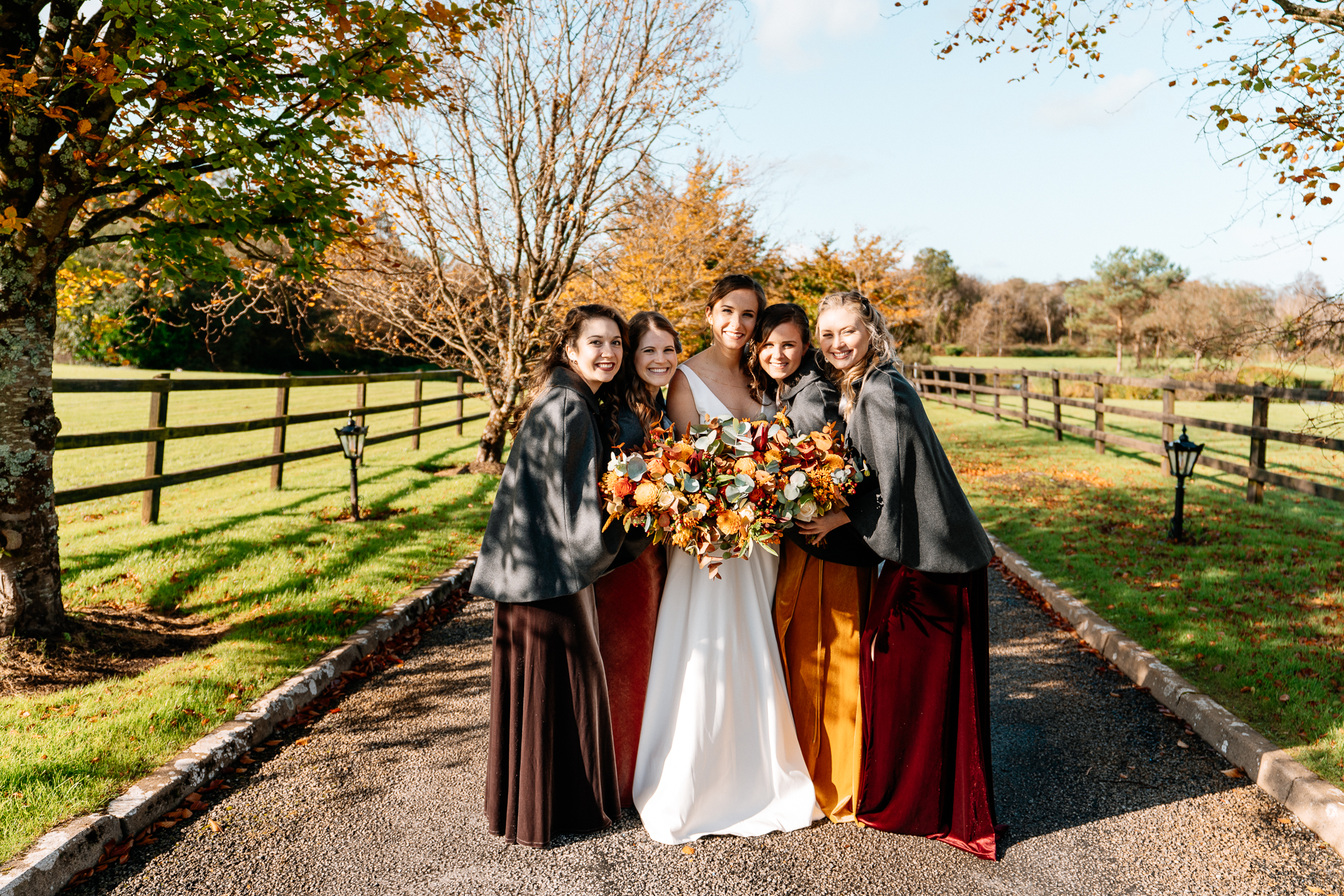 A group of women posing for a picture