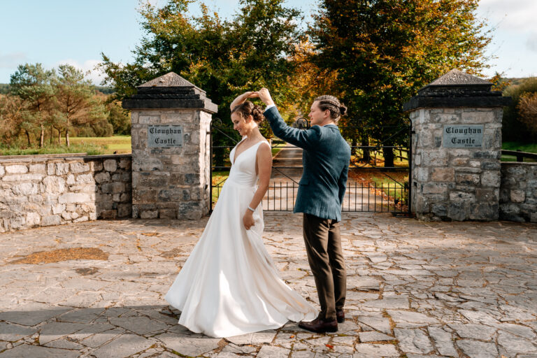 A man and woman kissing